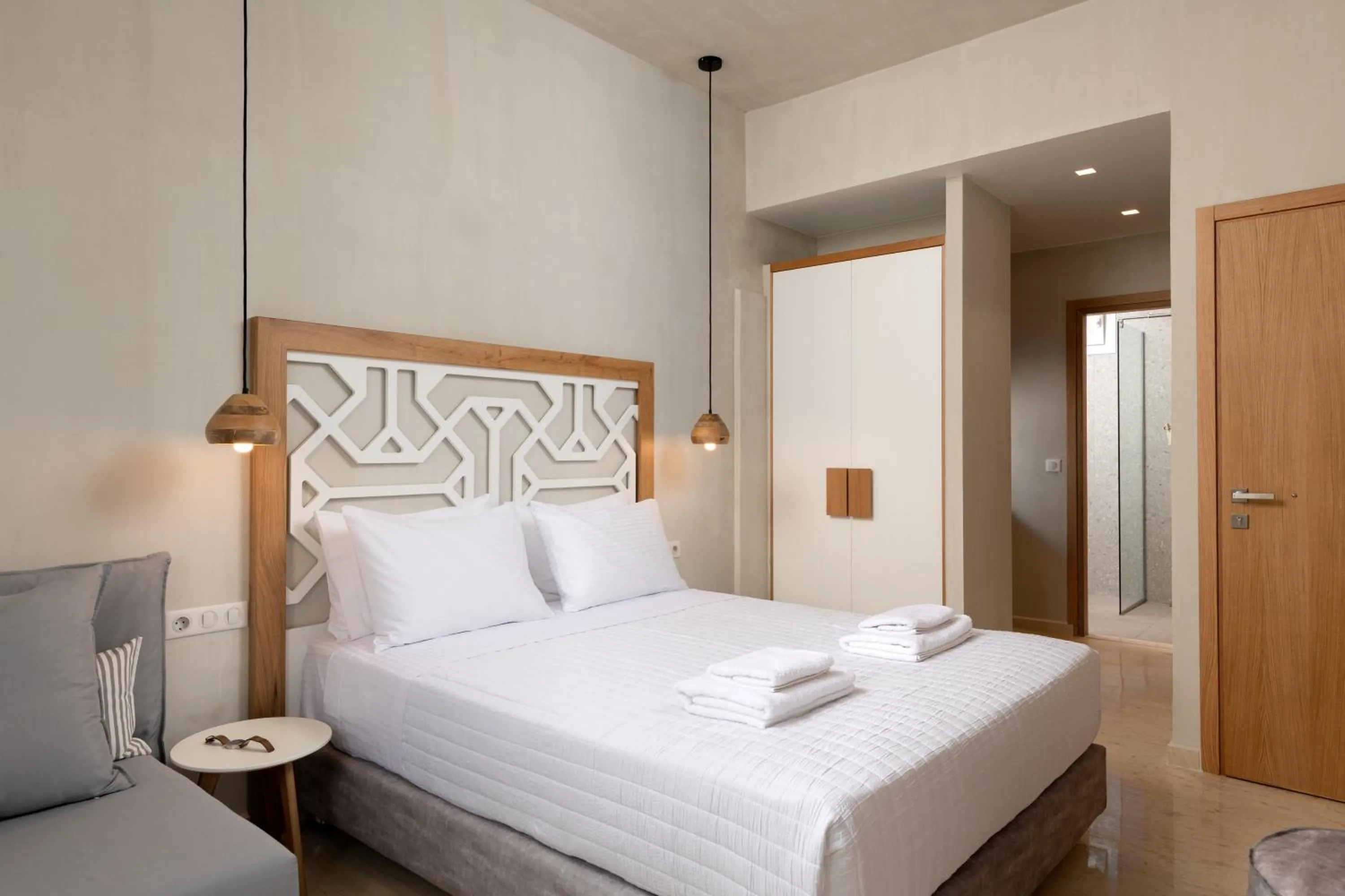 Photo of the whole room, Bed in Apollo Plakias