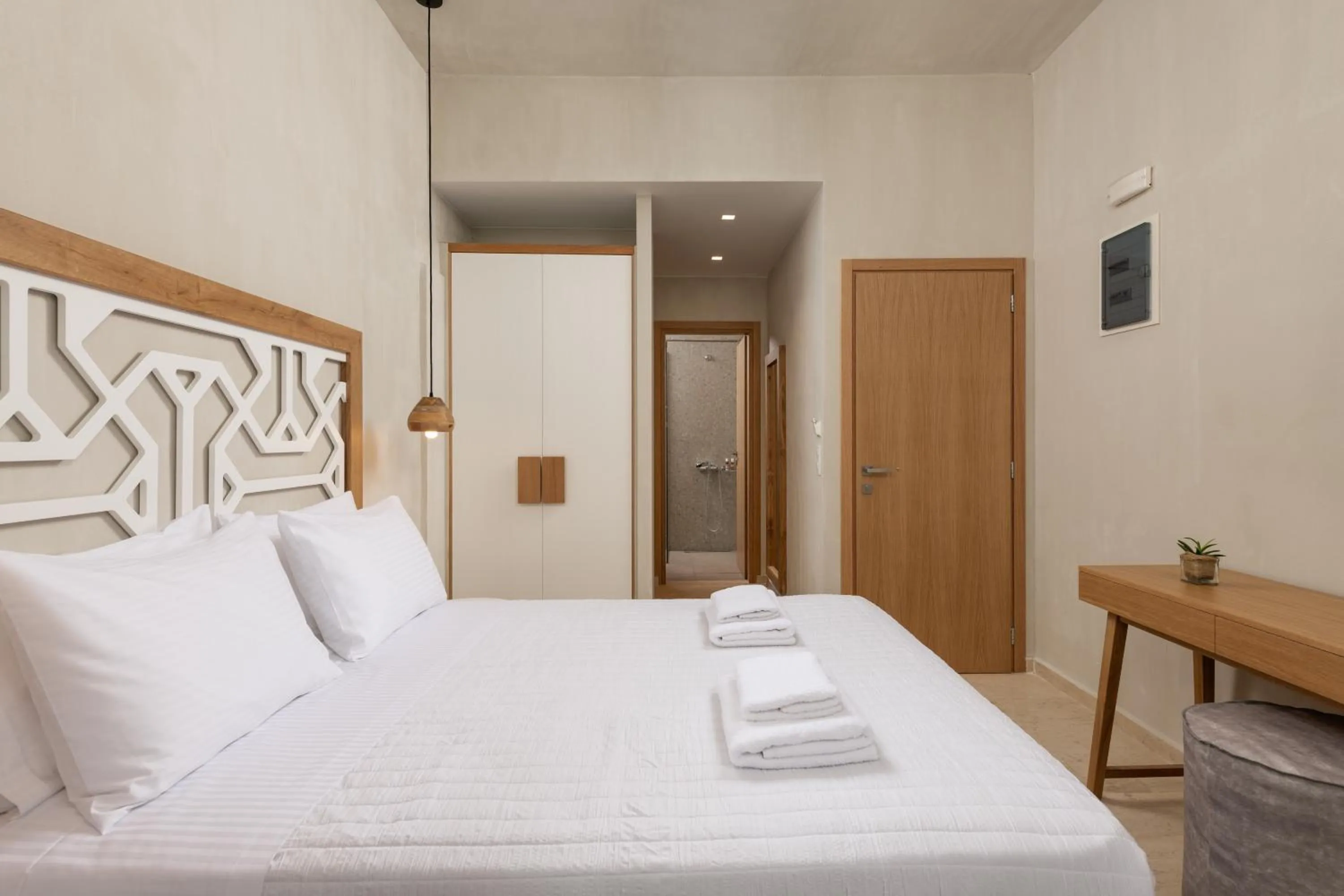 Photo of the whole room, Bed in Apollo Plakias