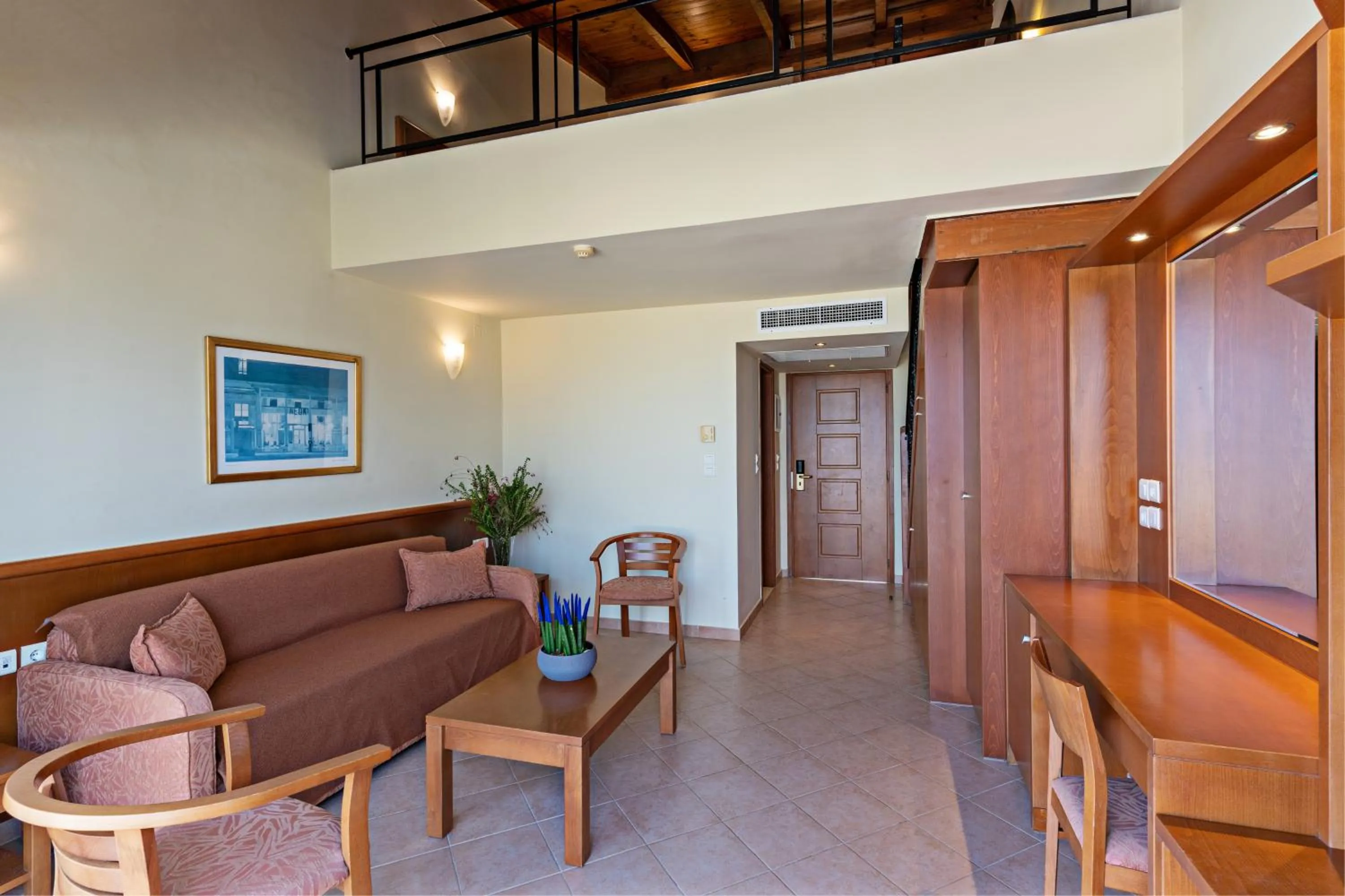 Living room in Hydramis Palace Beach Resort