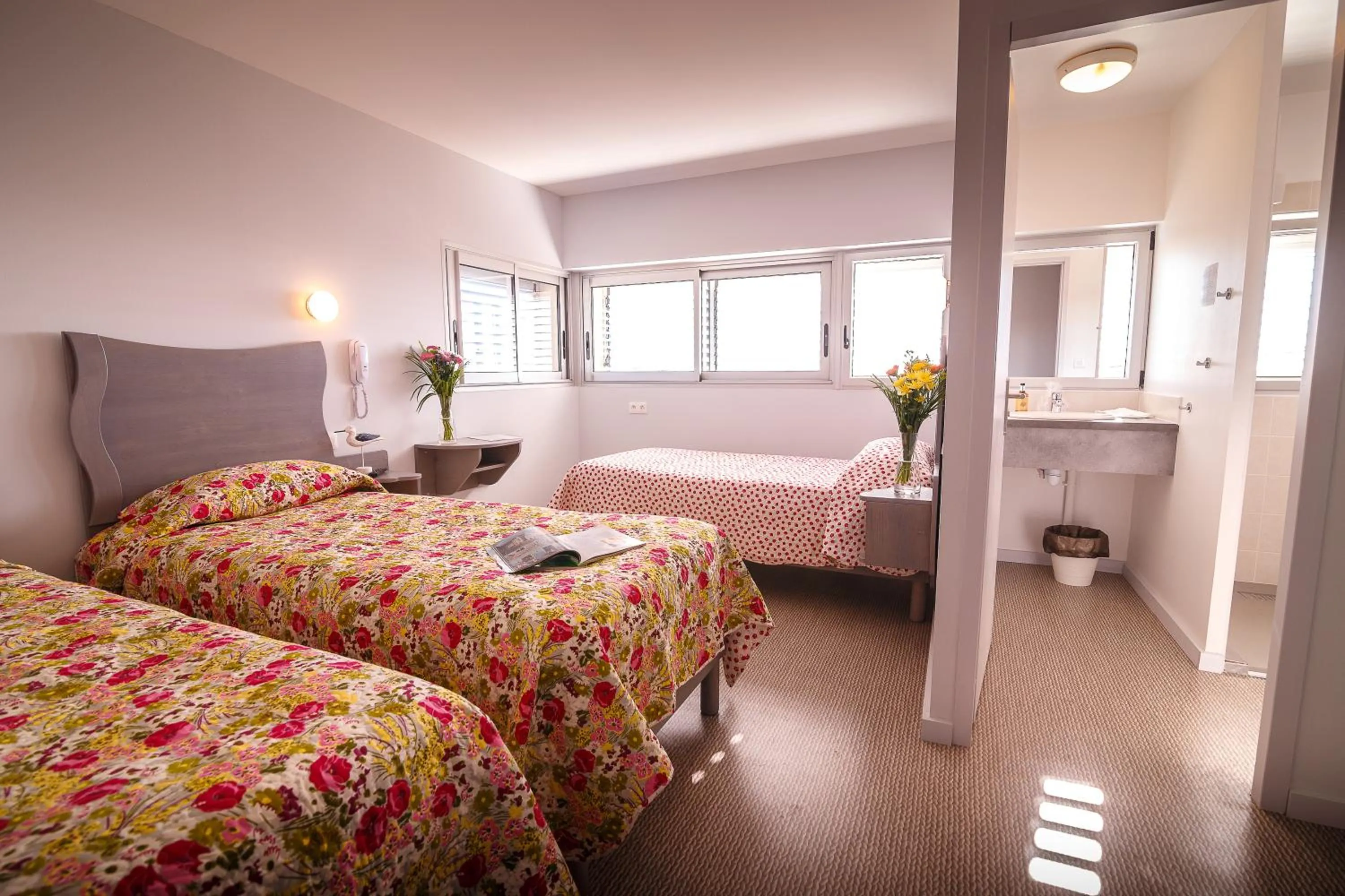 Triple Room in Hotel de la Plage