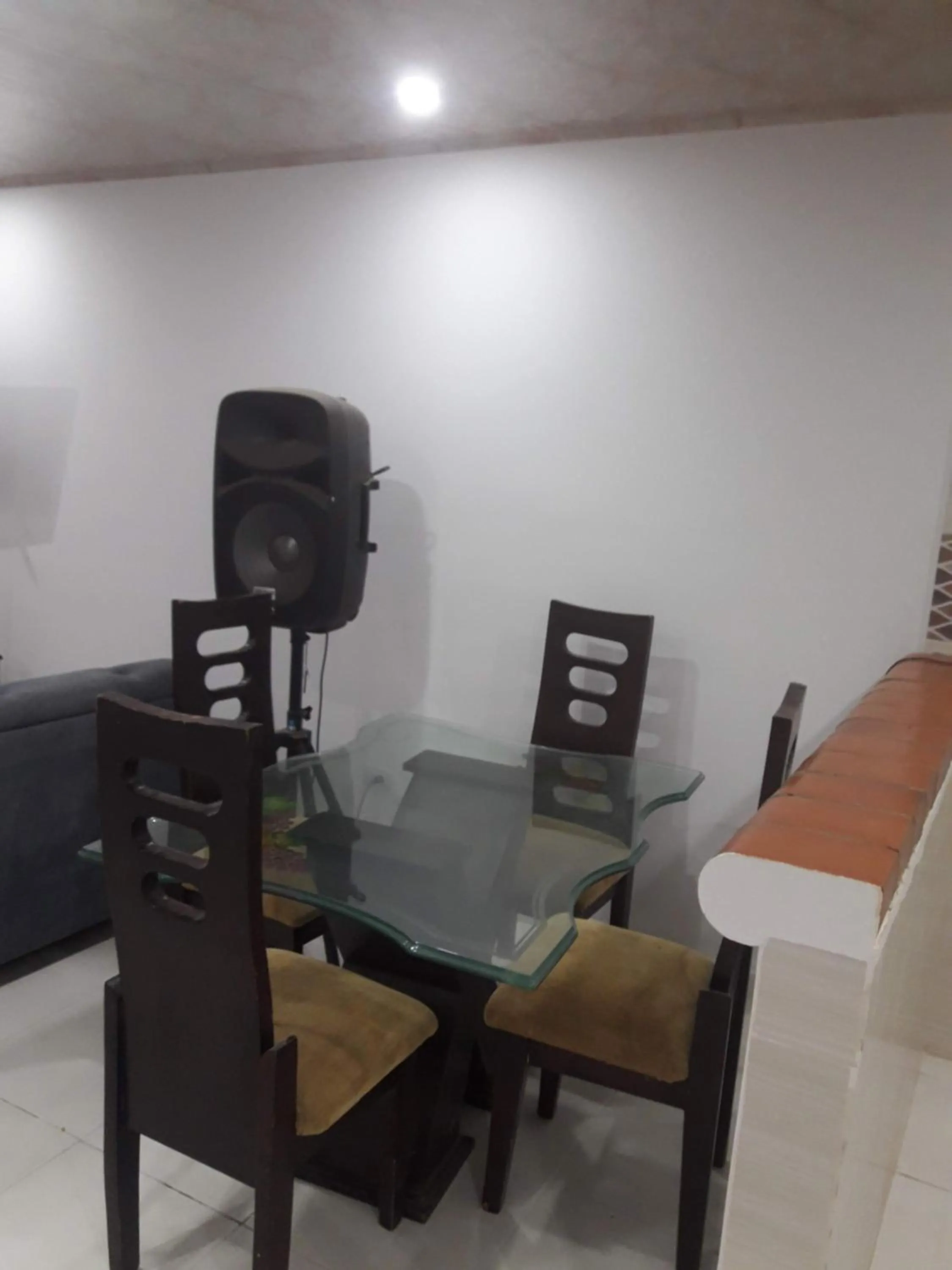 Dining area in Apartaestudios El Descanso