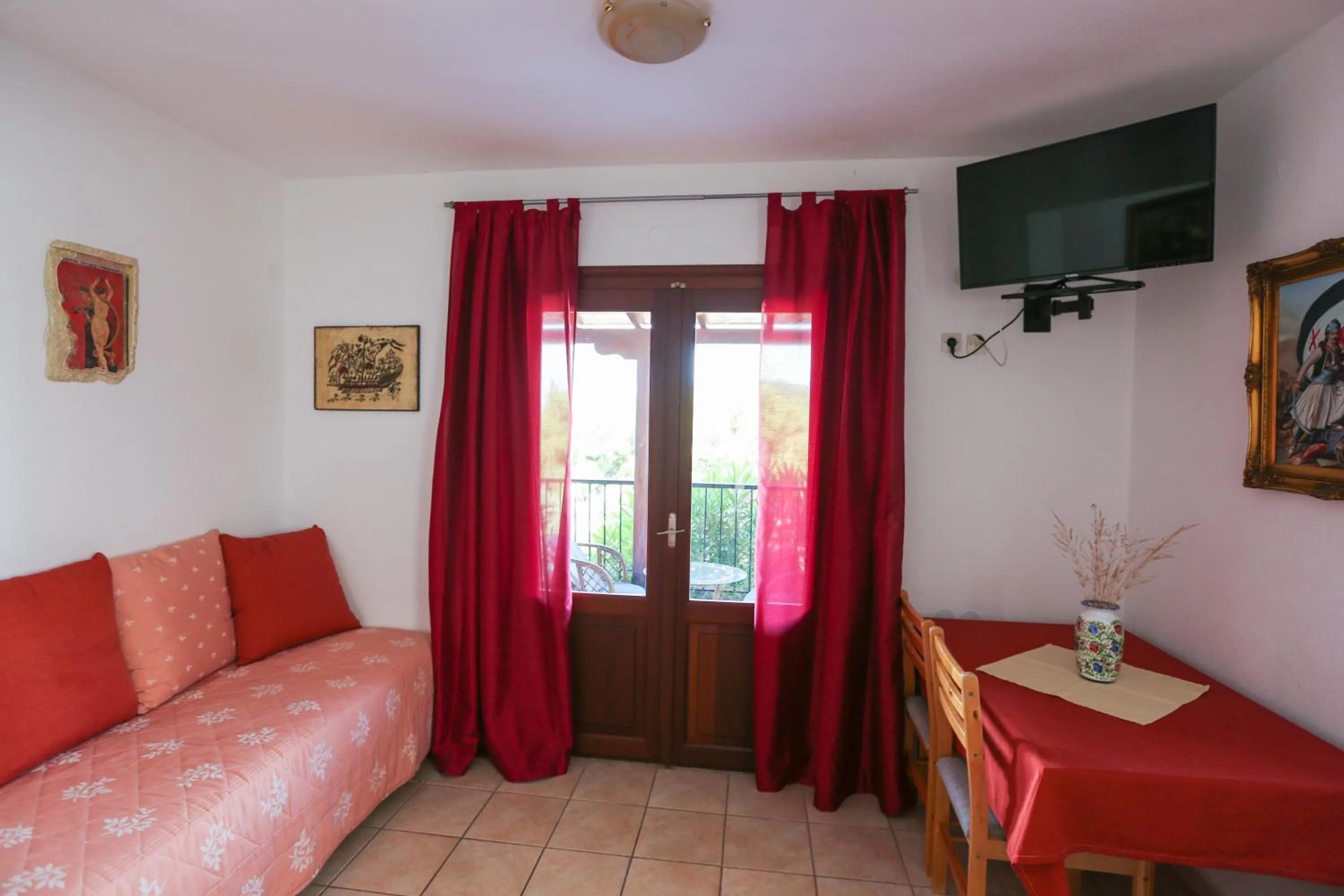 Seating area in Angelina Studios