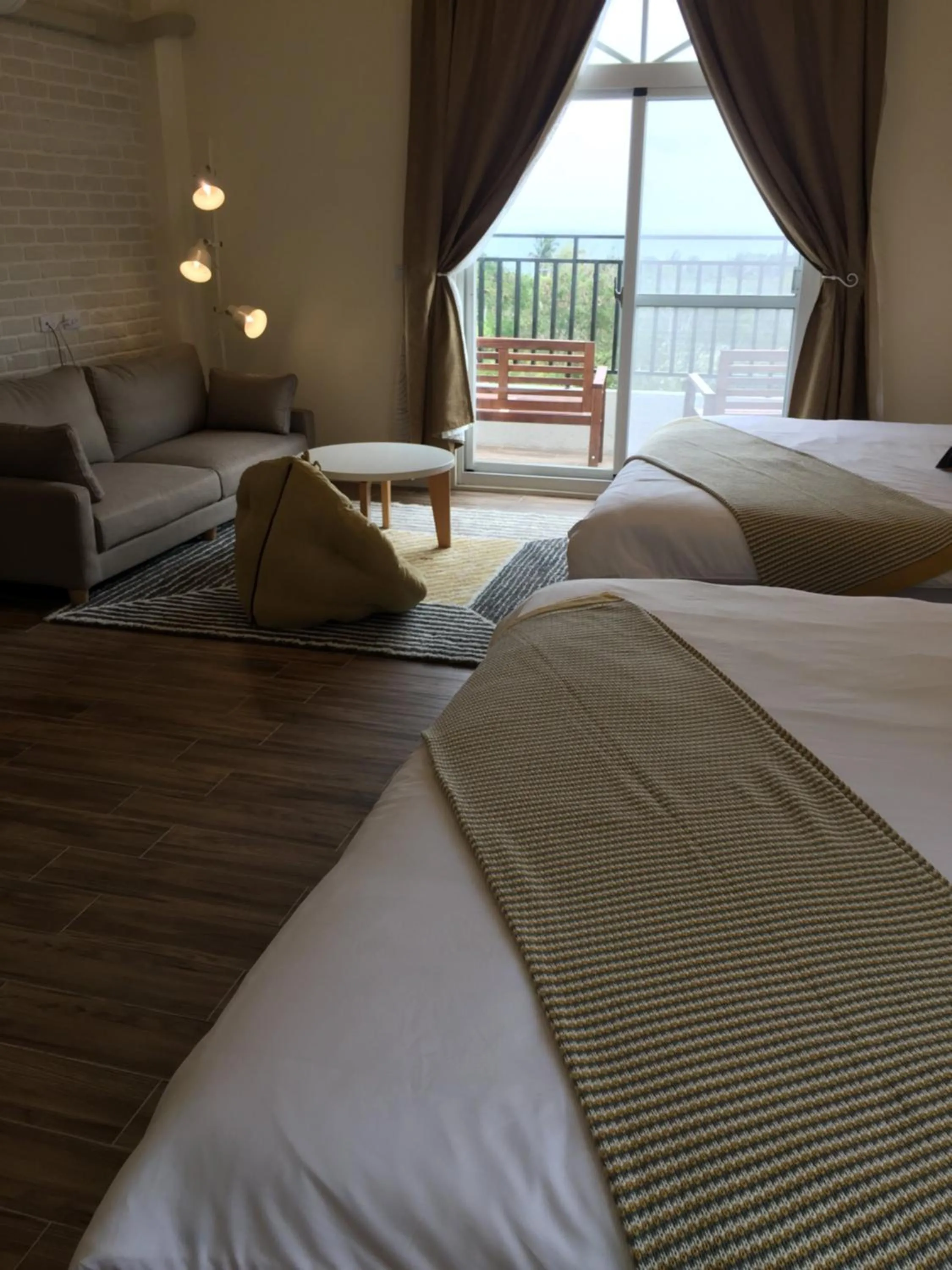 Bedroom, Bed in Lanshan House