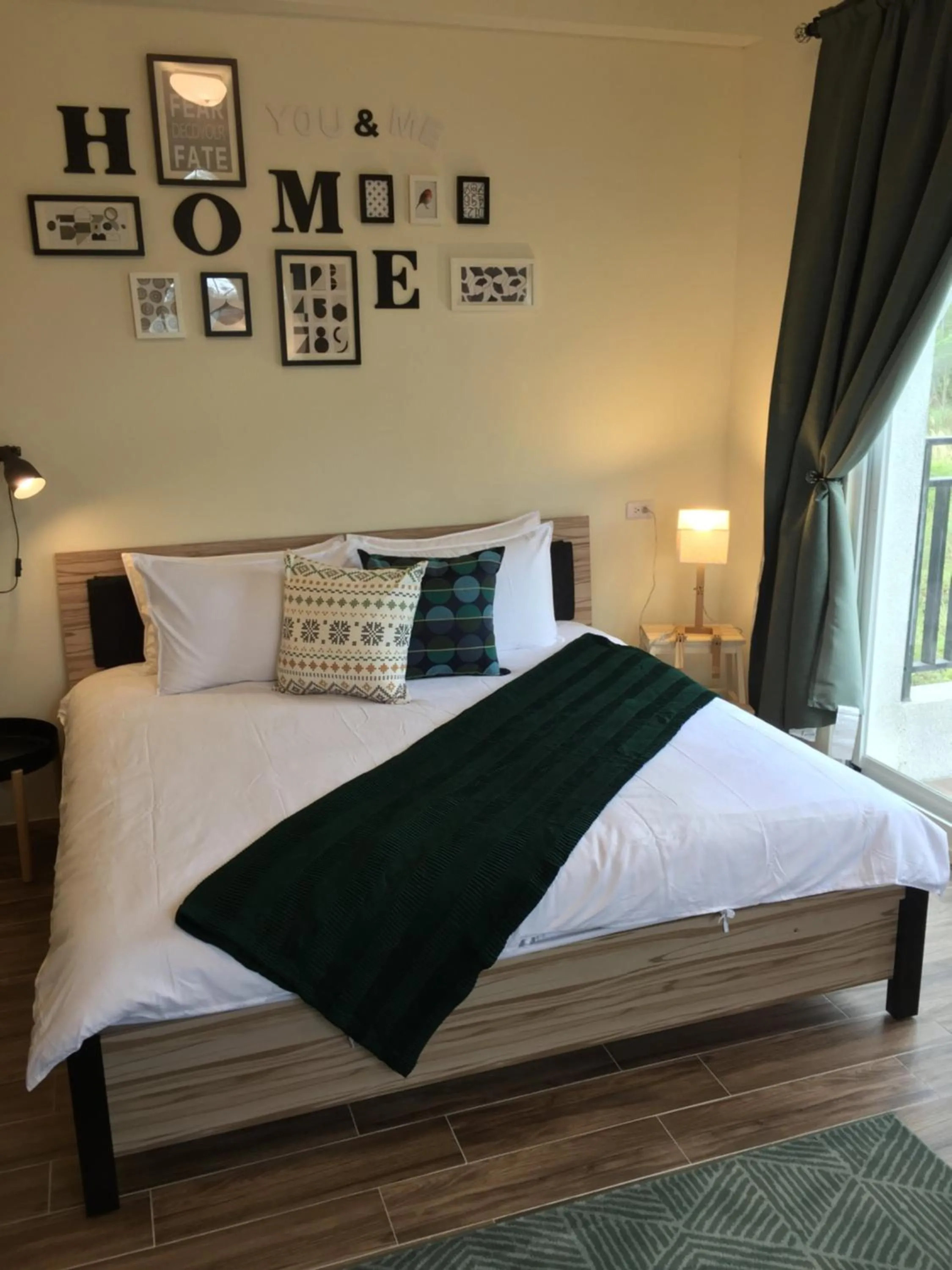 Bed in Lanshan House