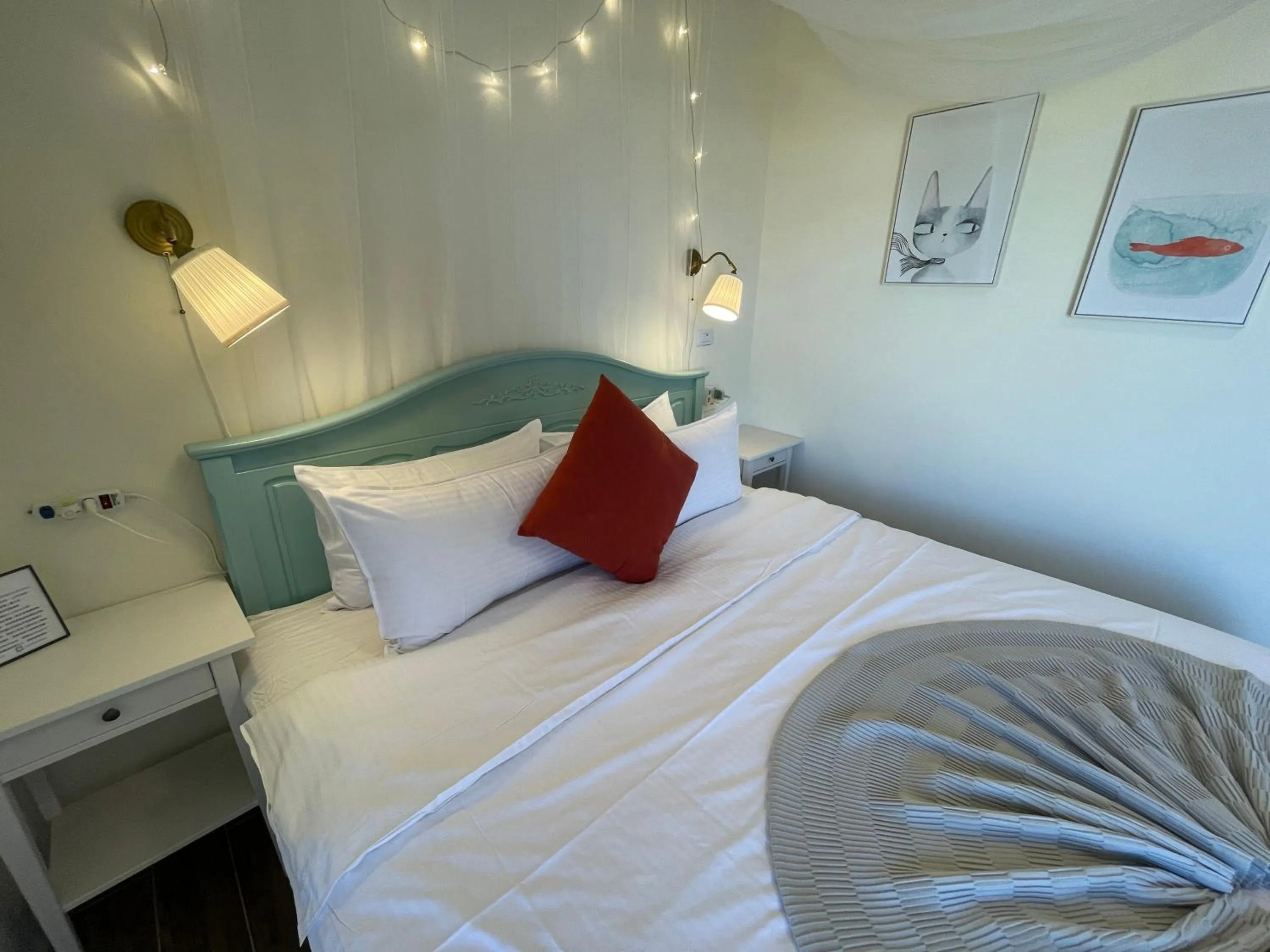 Bedroom, Bed in Lanshan House