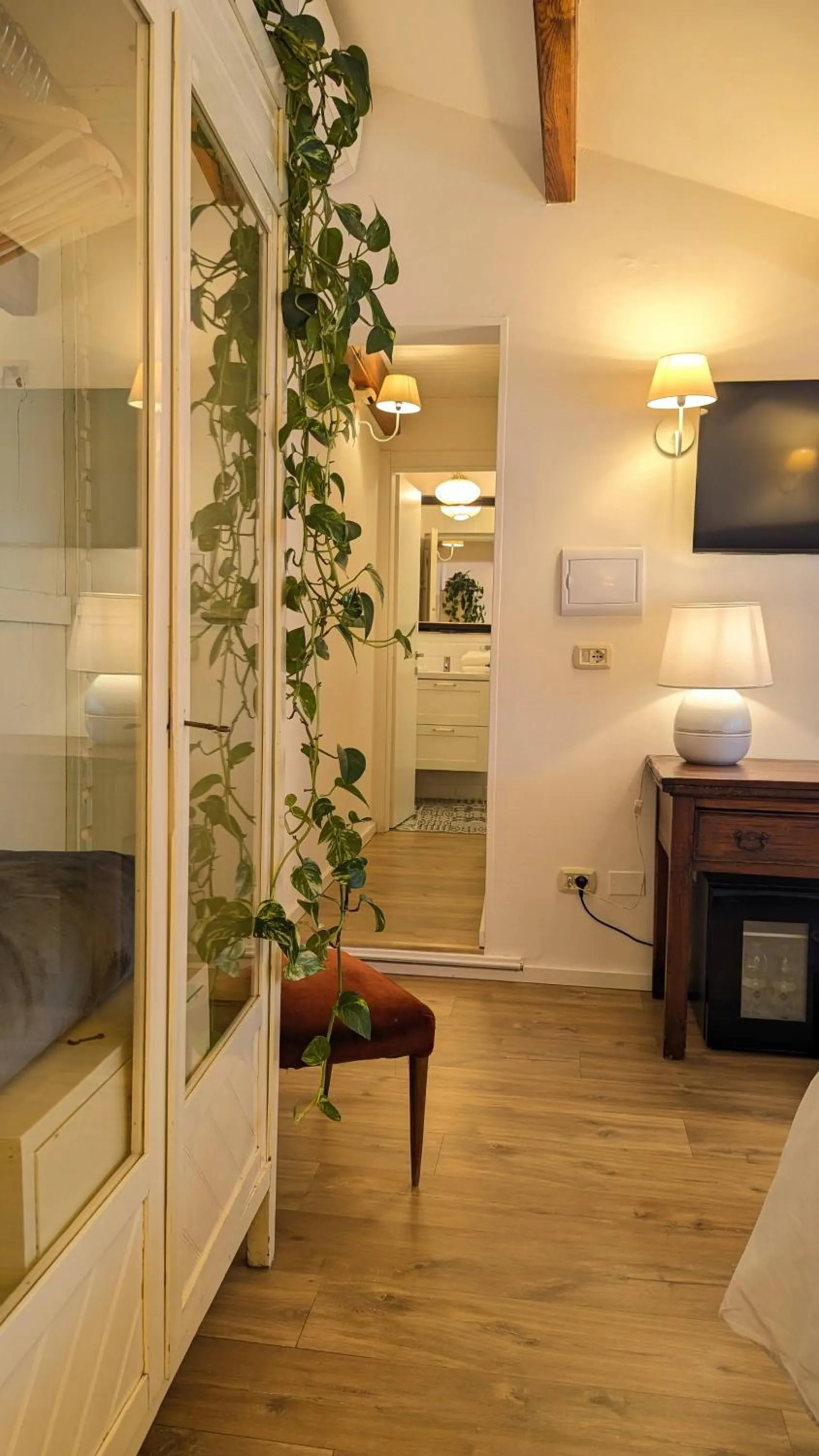 Bed in Panorama Guest House