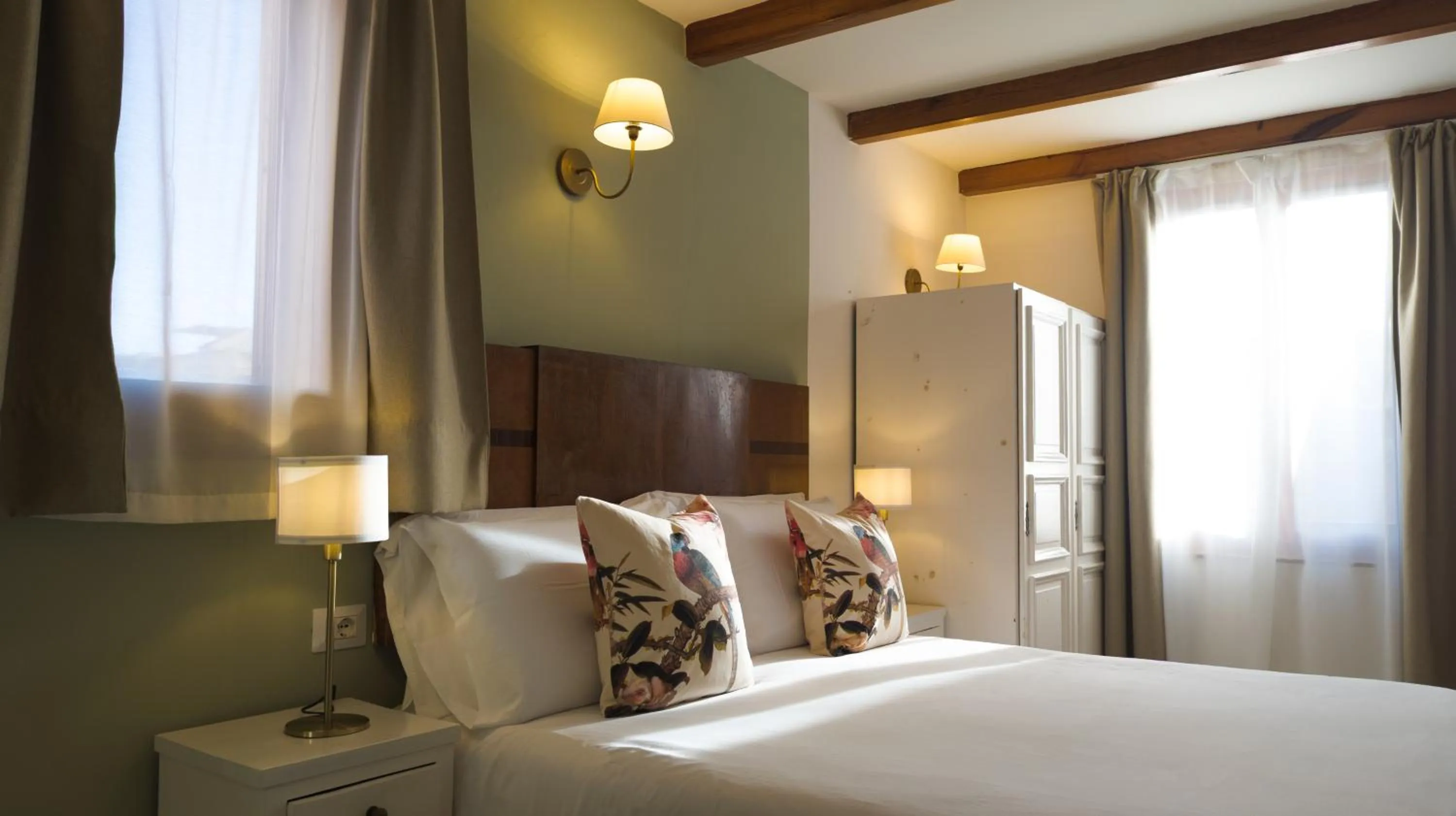 Bed in Panorama Guest House