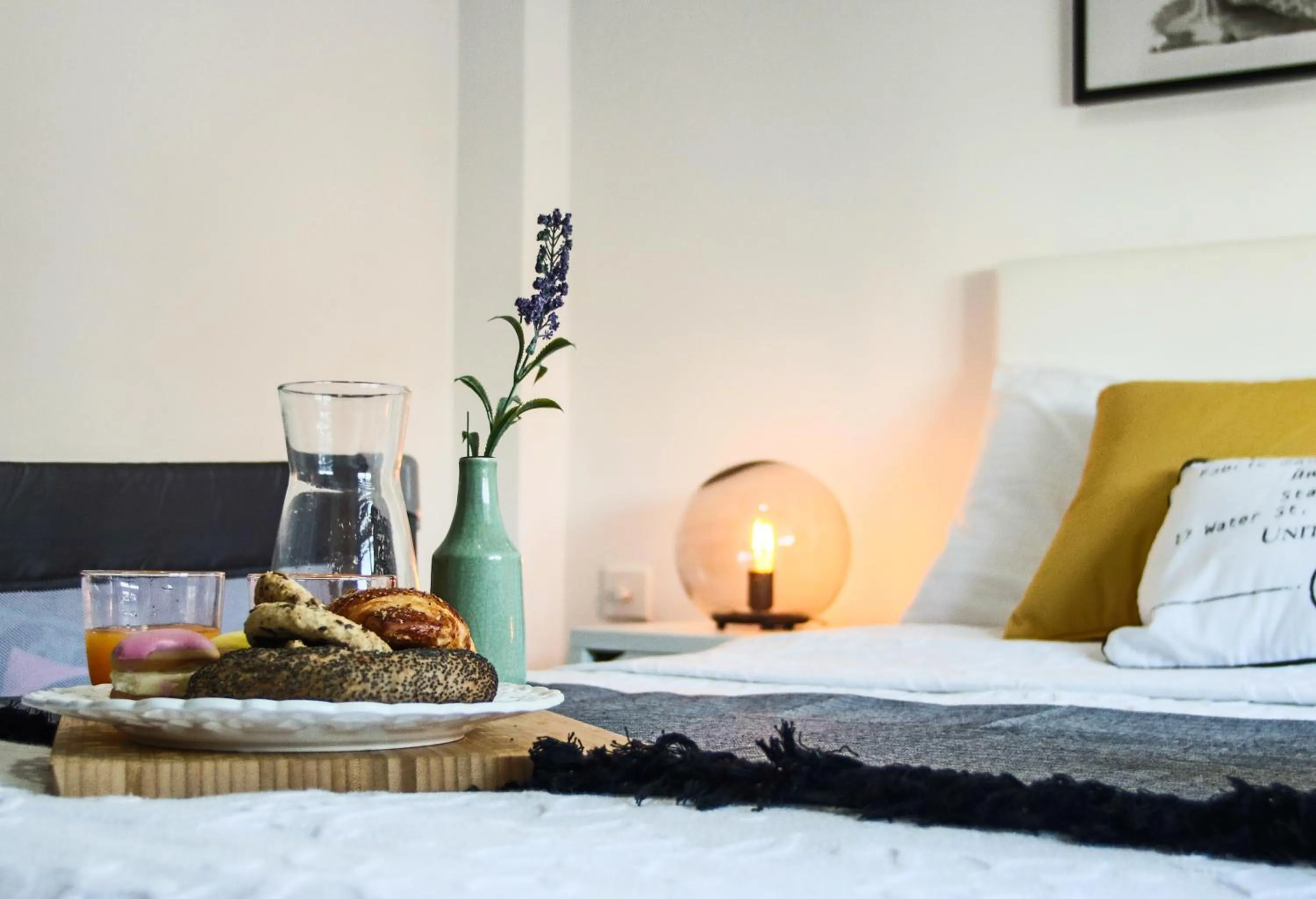 Bed in Phaedrus Living Seaview Luxury Flat Lighthouse 53