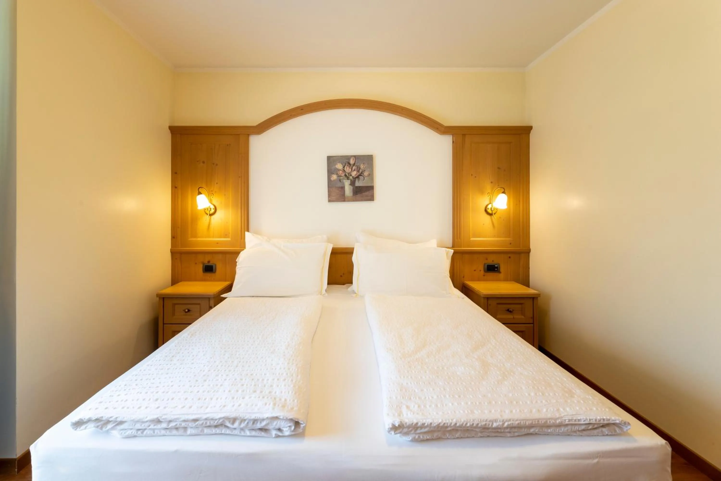 Bed in Hotel Lido - slow & natural living