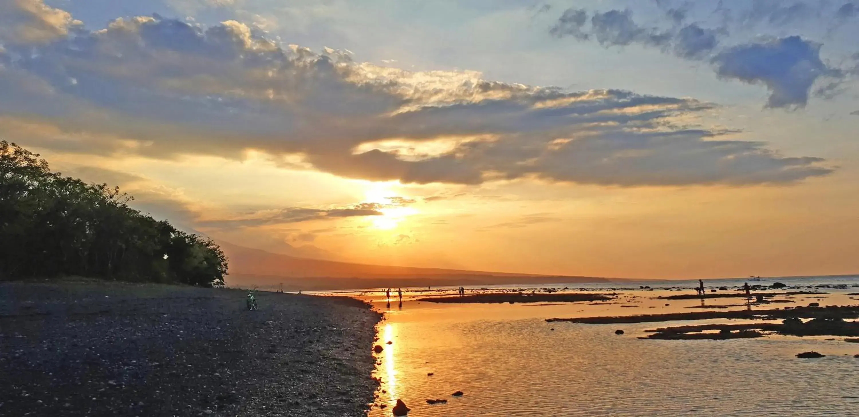 Sea view in Amed Lodge by Sudamala Resorts Sea view in Amed Lodge by Sudamala Resorts