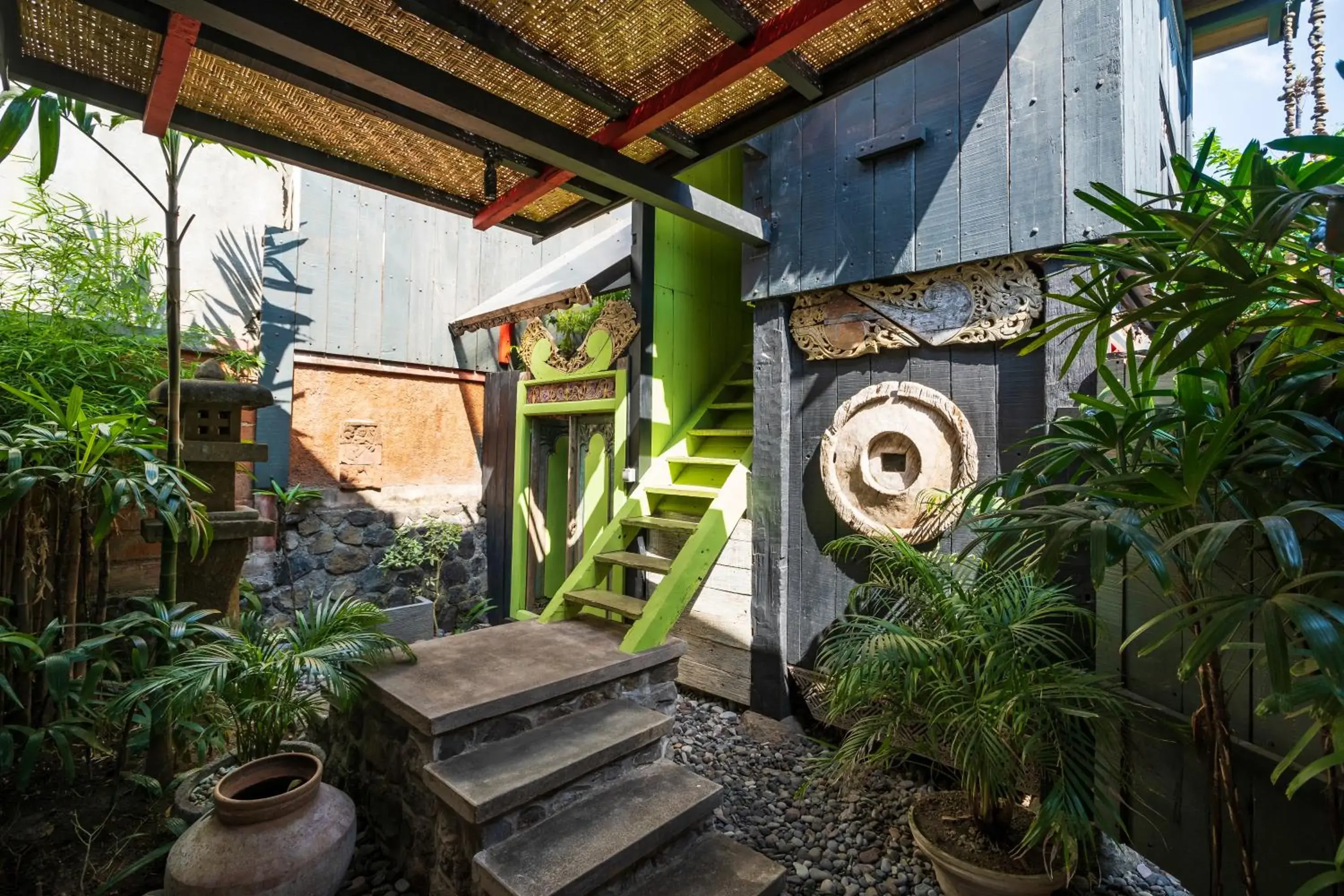 Facade/entrance in Amed Lodge by Sudamala Resorts Facade/entrance in Amed Lodge by Sudamala Resorts