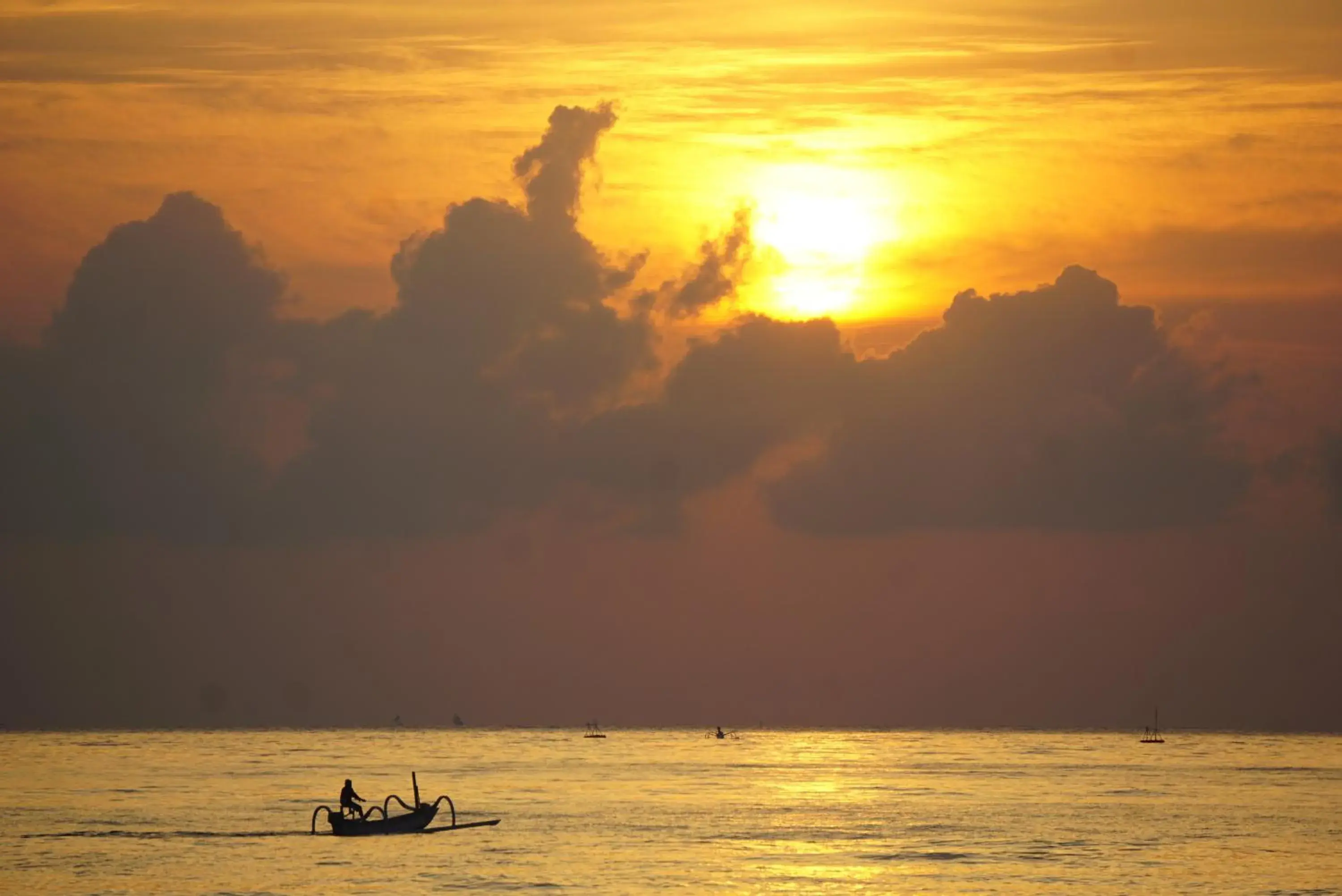 Sea view in Amed Lodge by Sudamala Resorts Sea view in Amed Lodge by Sudamala Resorts