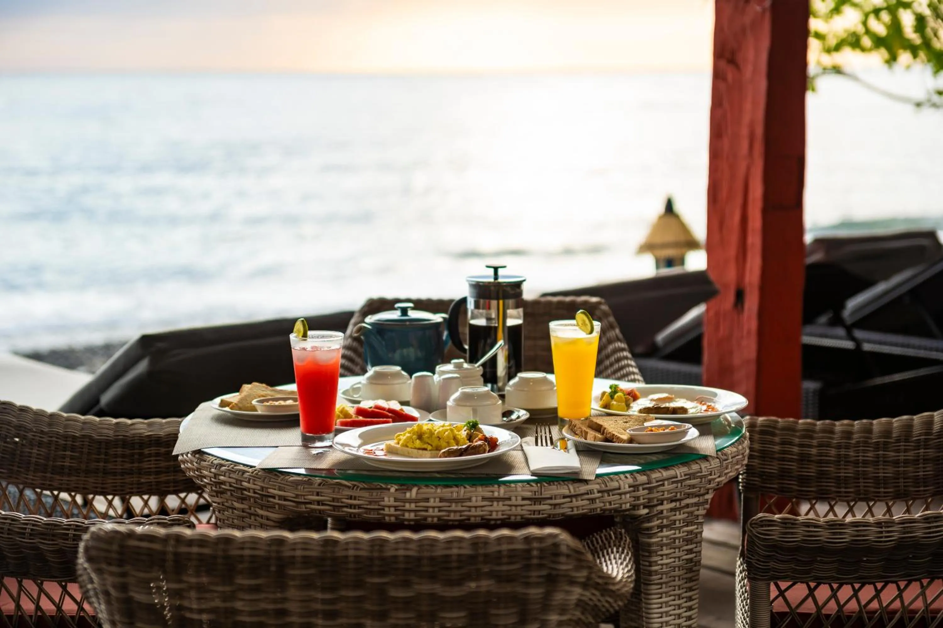 Breakfast in Amed Lodge by Sudamala Resorts