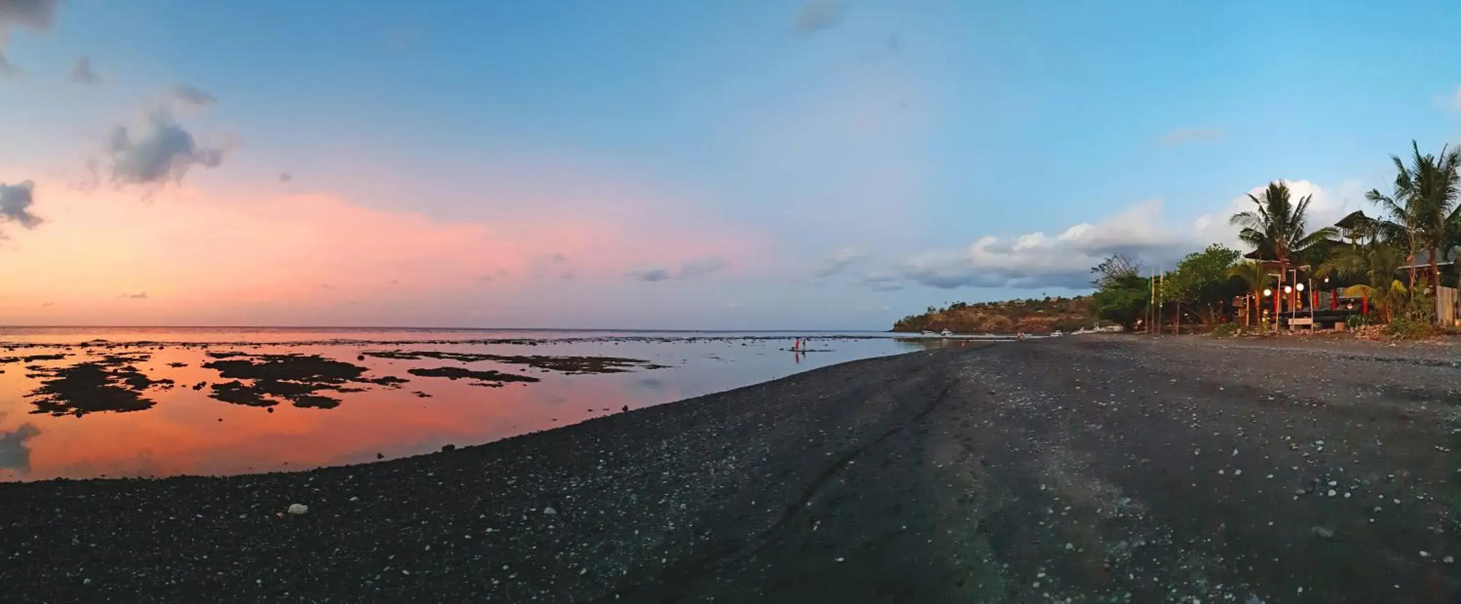 Sea view in Amed Lodge by Sudamala Resorts Sea view in Amed Lodge by Sudamala Resorts