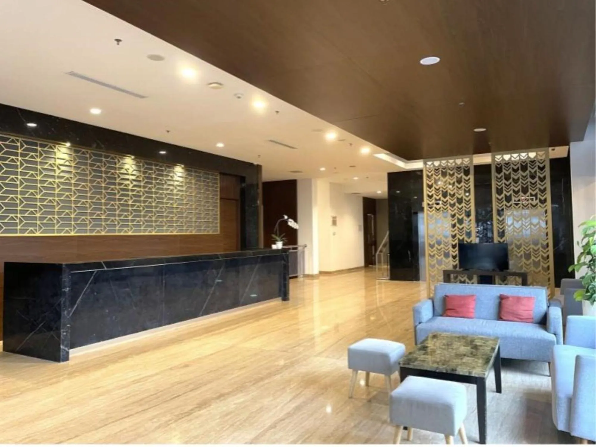 Lobby or reception in Laska Hotel Sukabumi