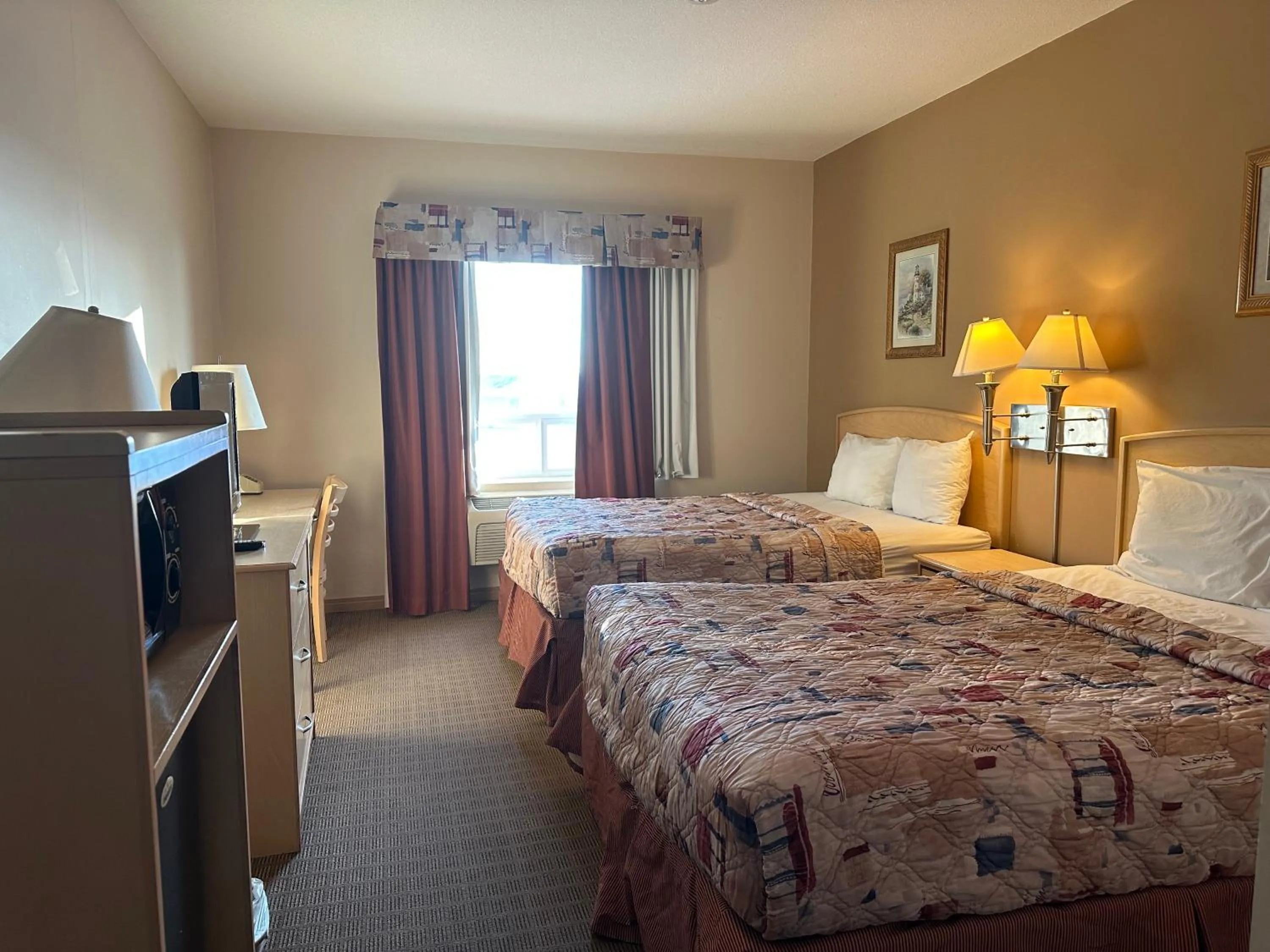 Bed in Lone Star Hotel