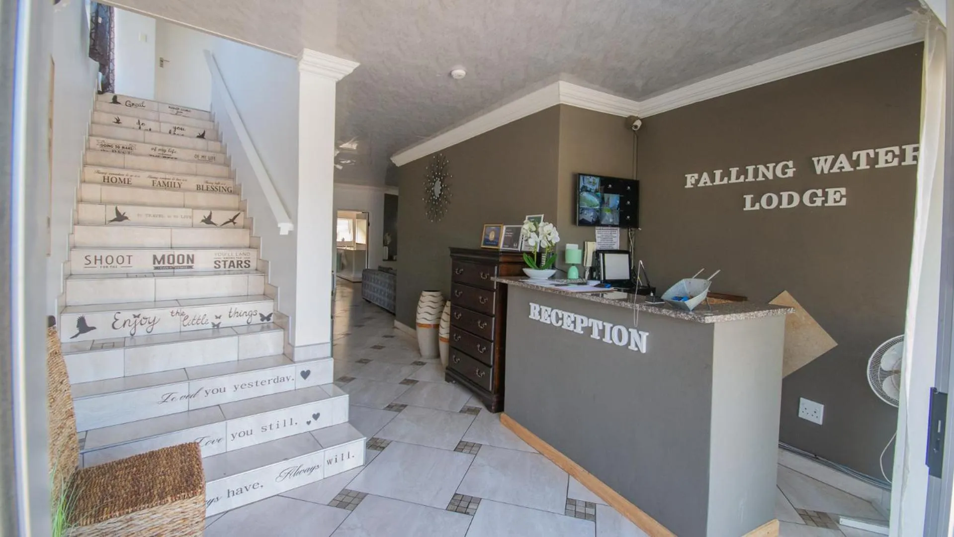 Property building in Falling Waters Guest House