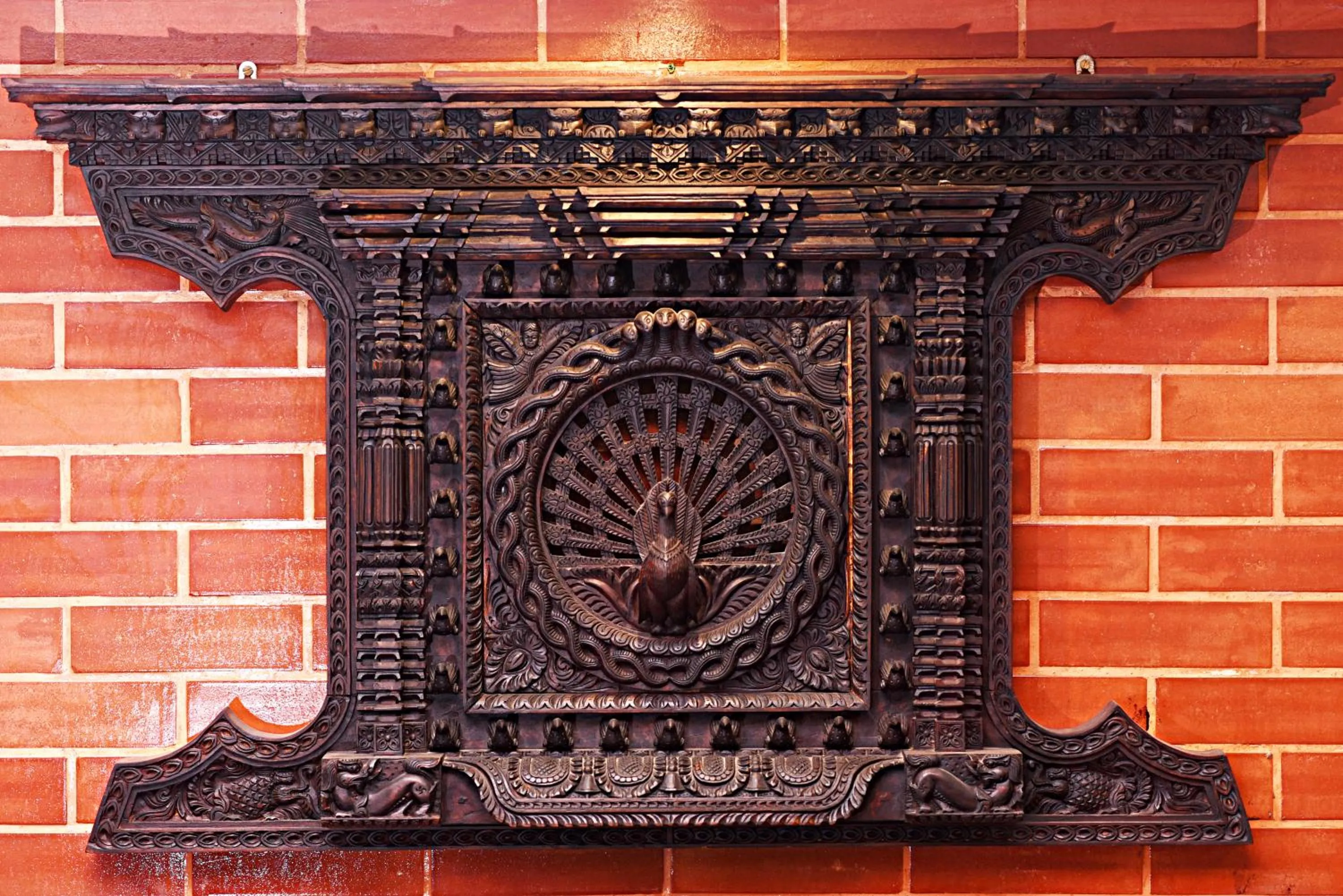 Decorative detail in Kumari Boutique Hotel