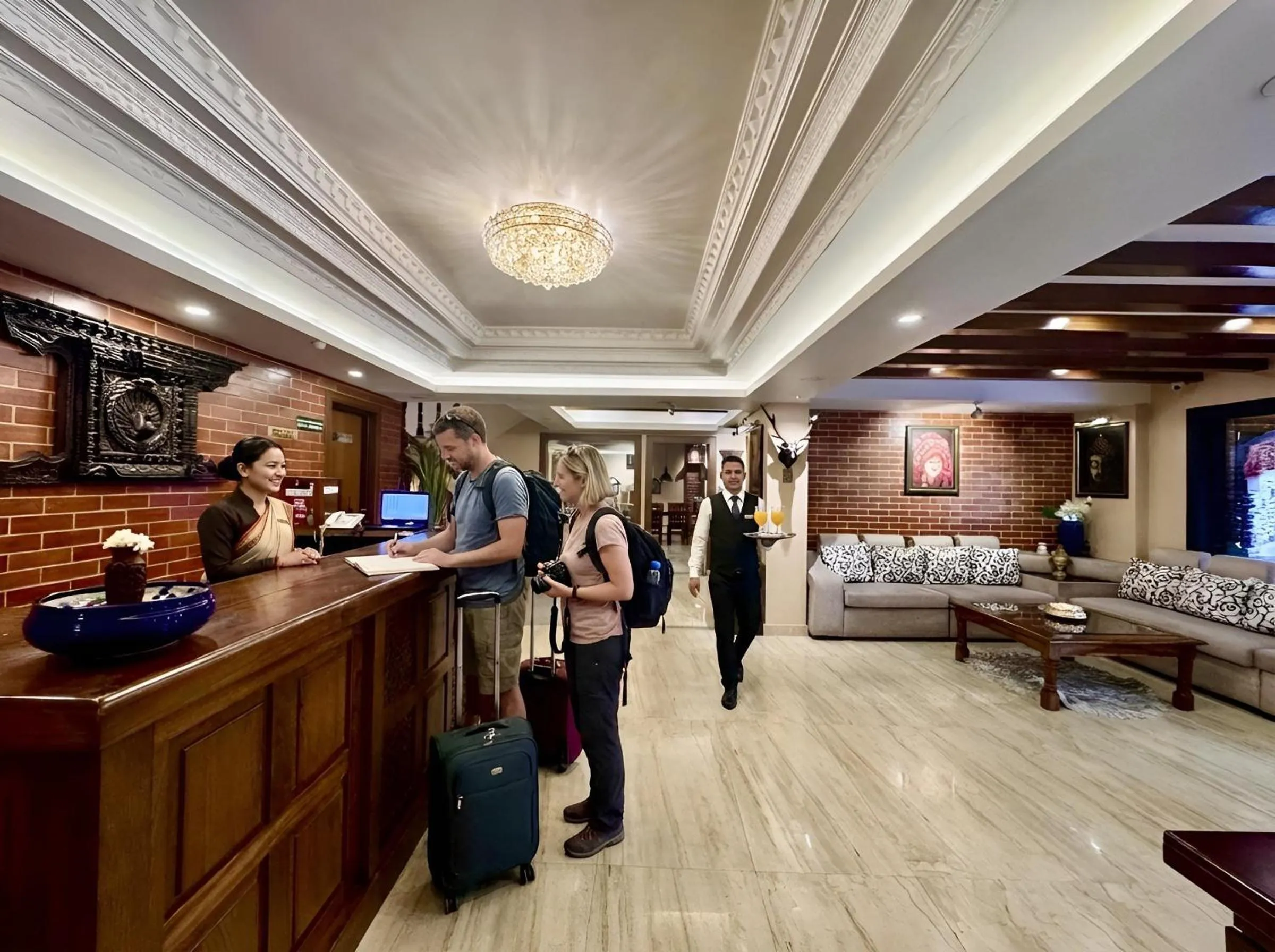 Lobby or reception in Kumari Boutique Hotel