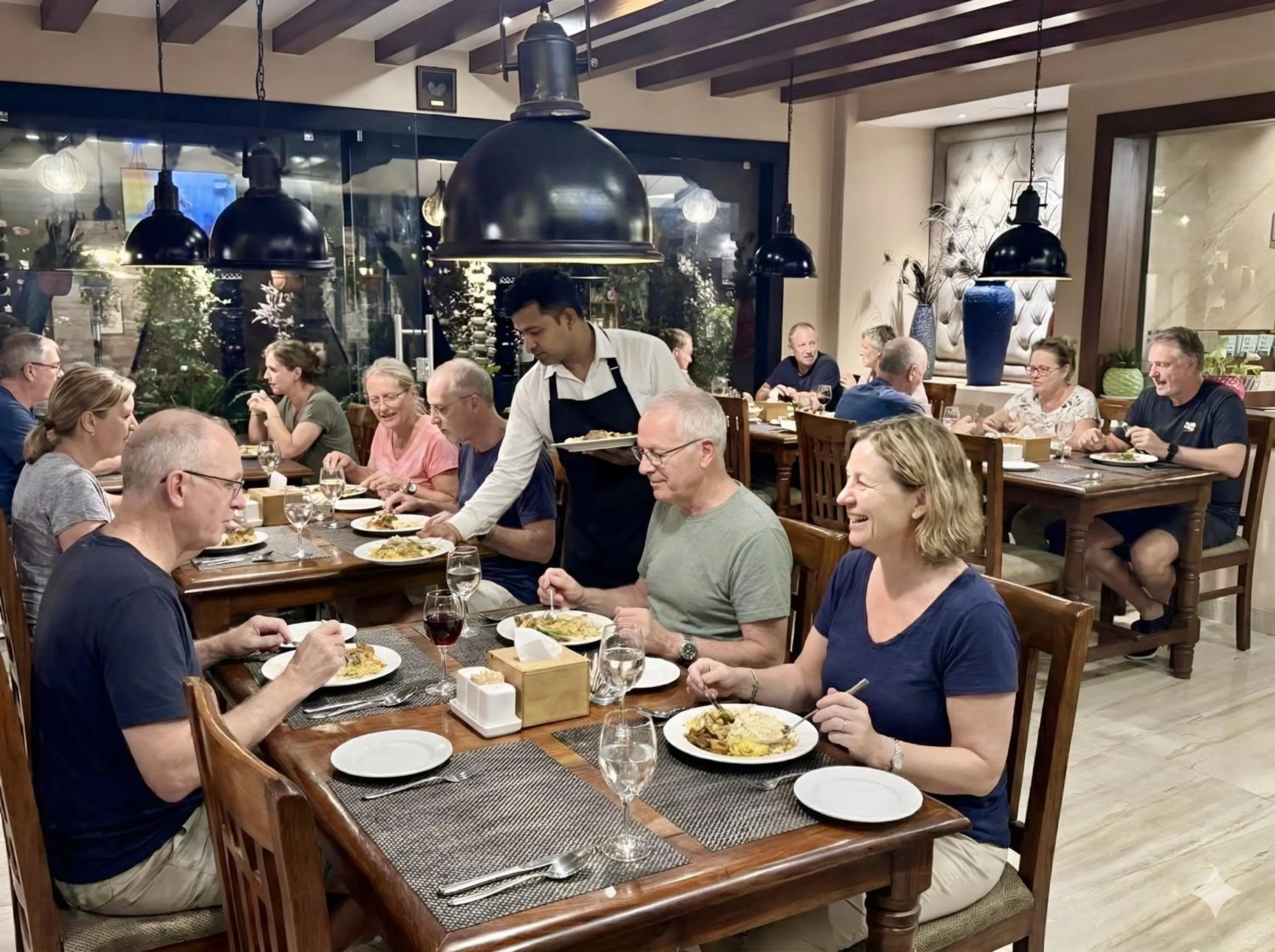 Restaurant/places to eat in Kumari Boutique Hotel