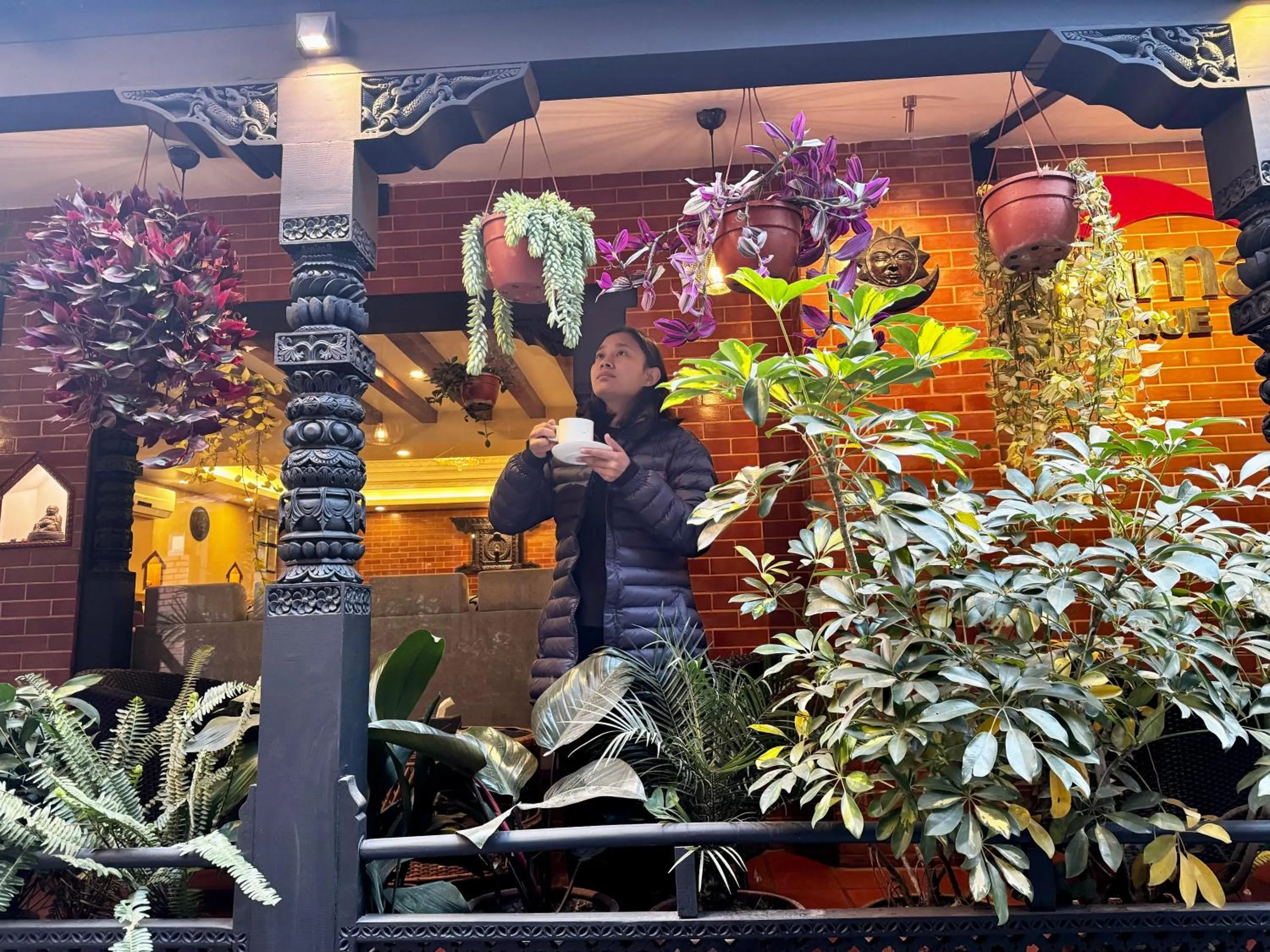 Patio in Kumari Boutique Hotel