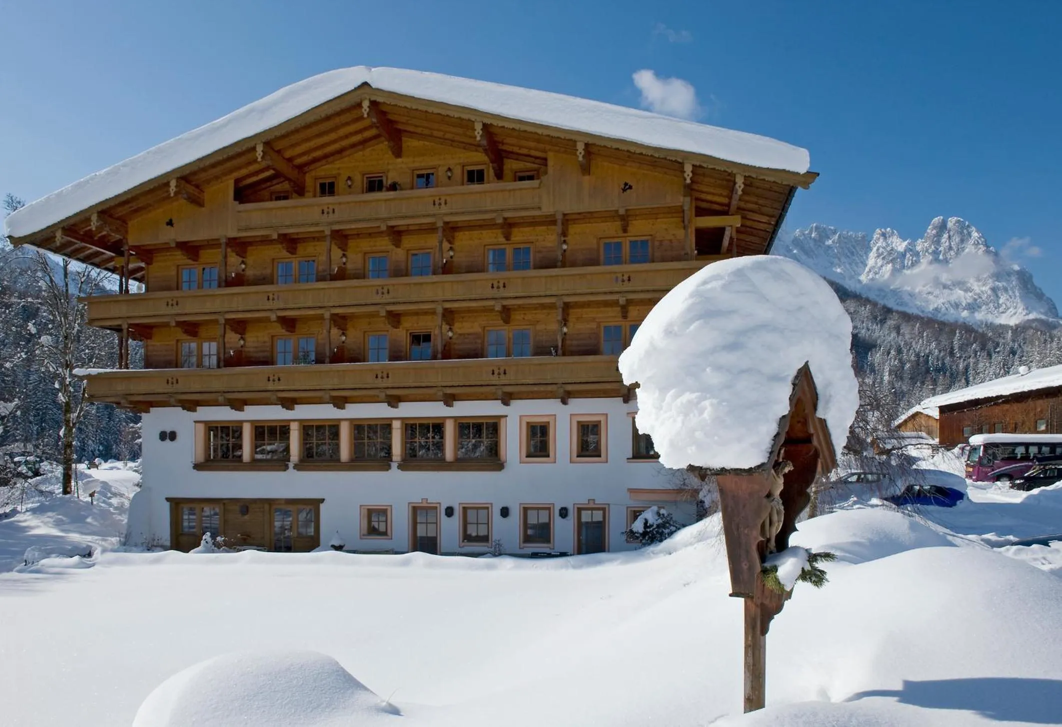 Property building in Hotel Gut Kramerhof