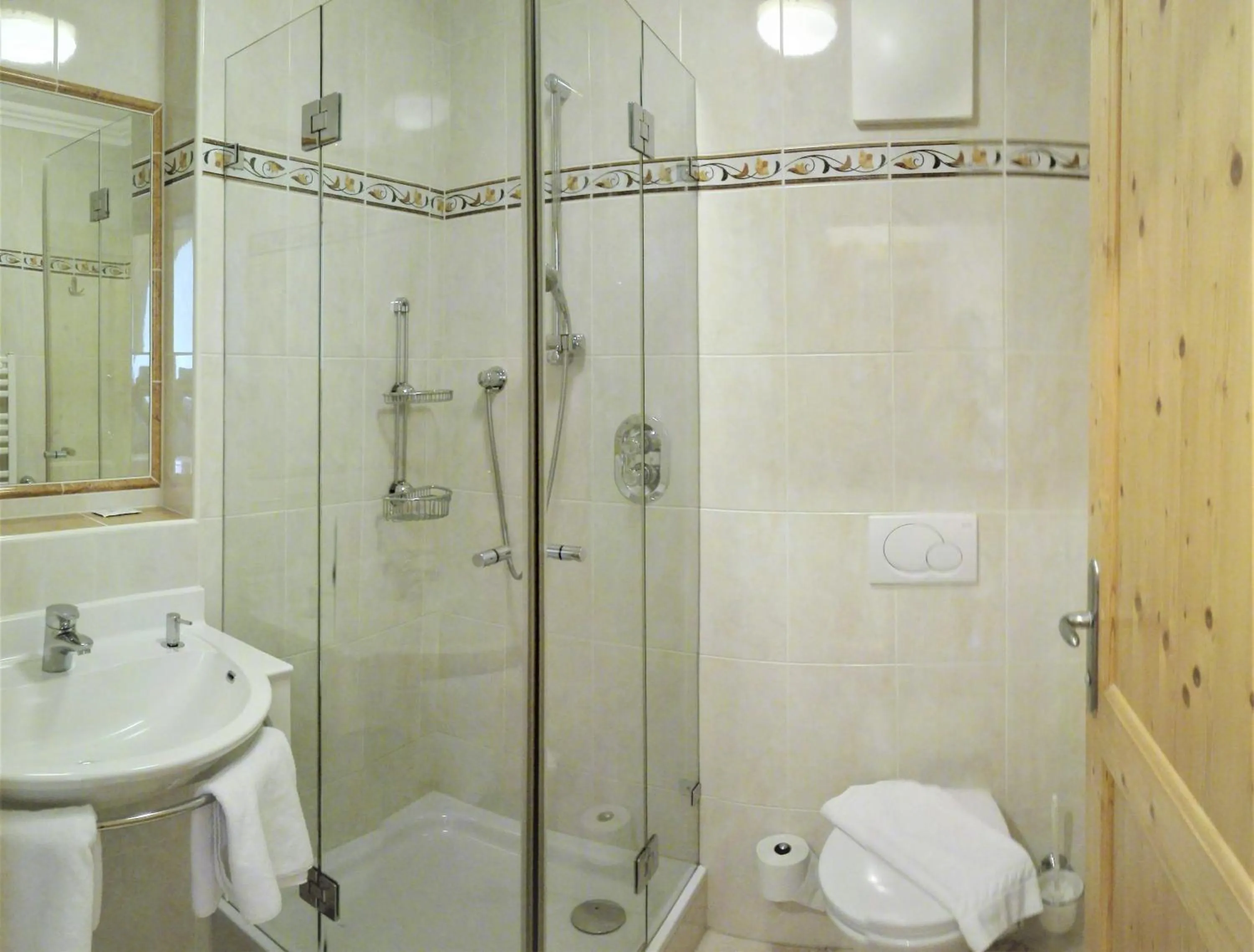 Shower in Hotel Gut Kramerhof