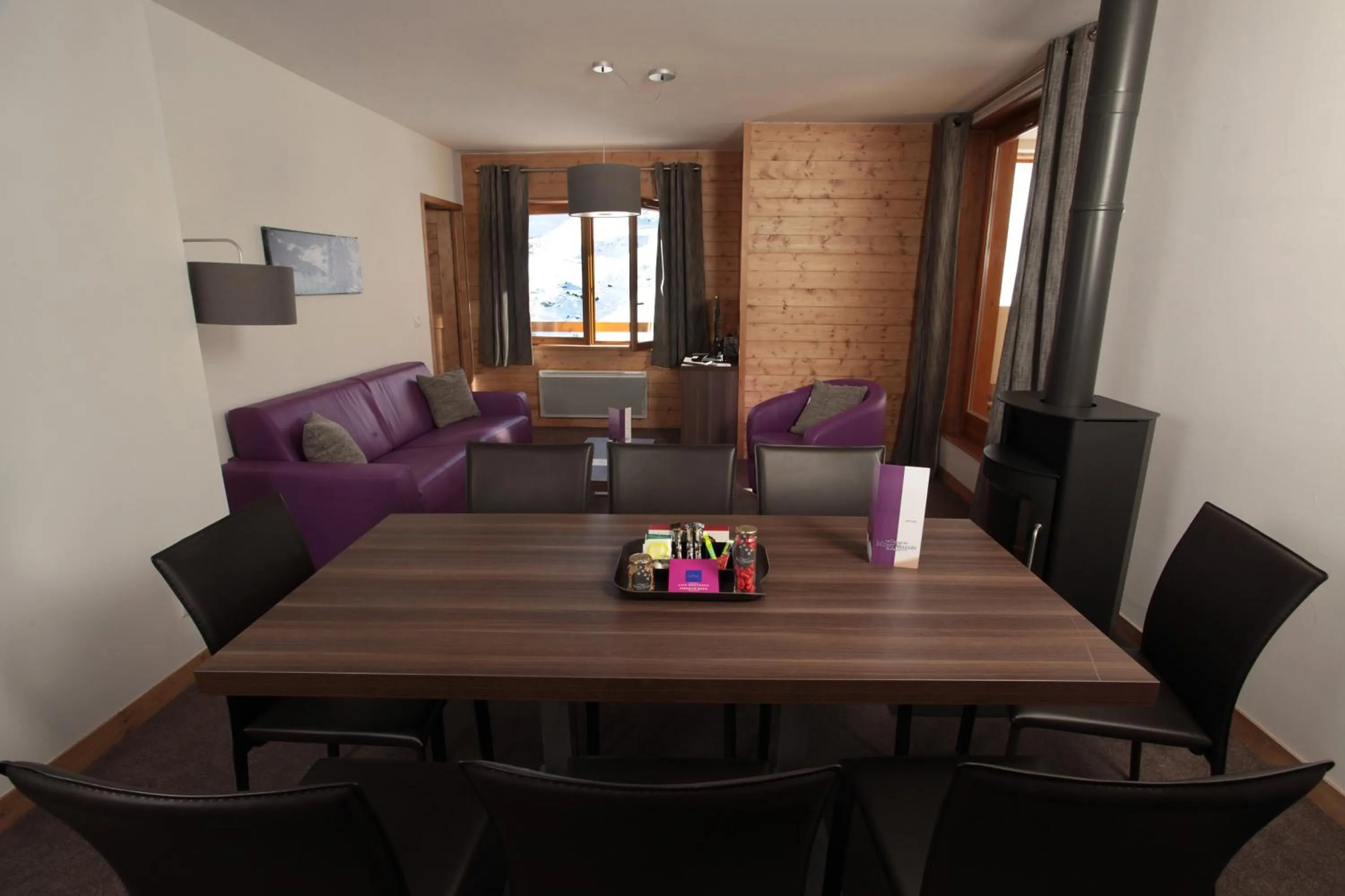 Living room in Le Chalet du Mont Vallon Spa Resort