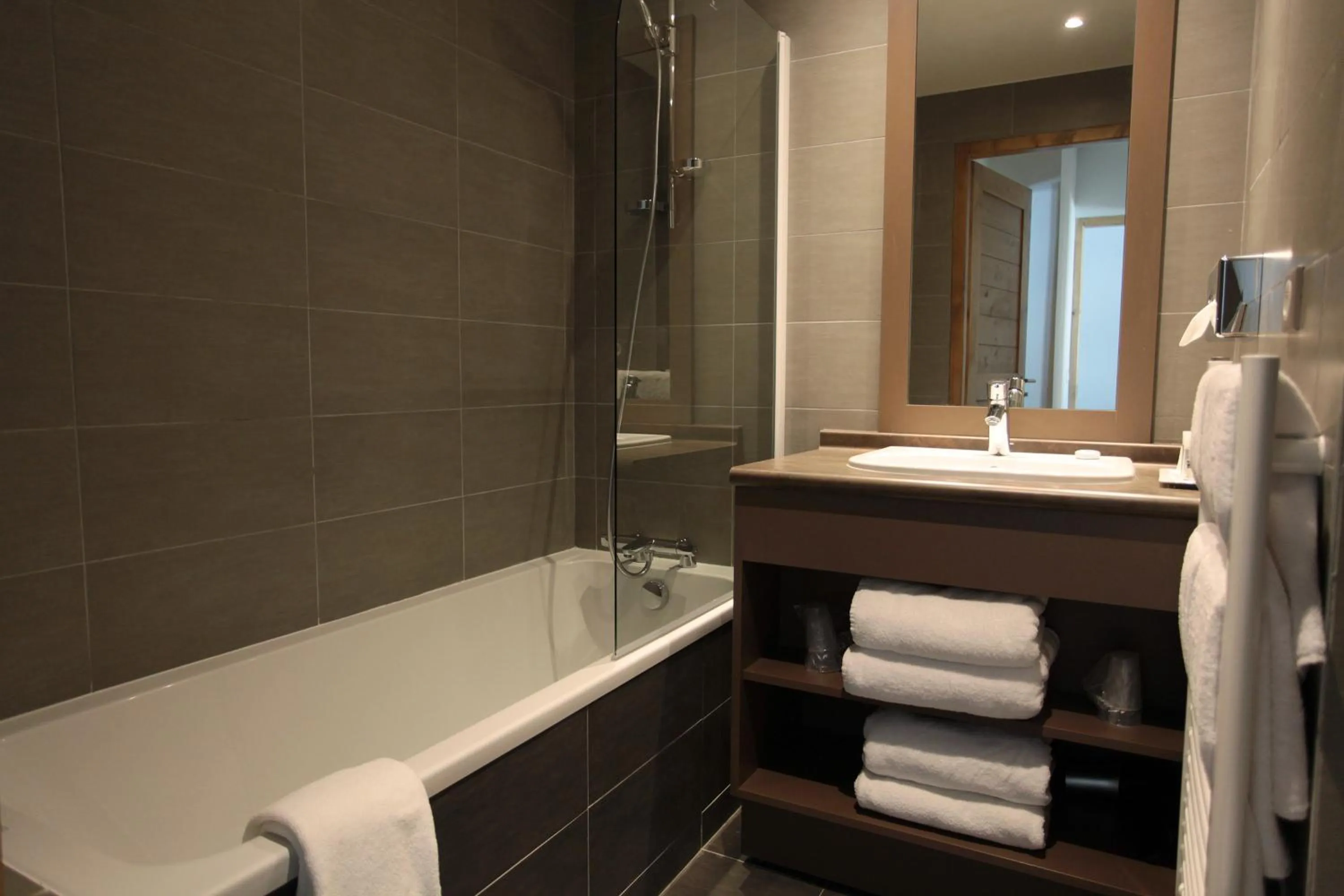 Bathroom in Le Chalet du Mont Vallon Spa Resort