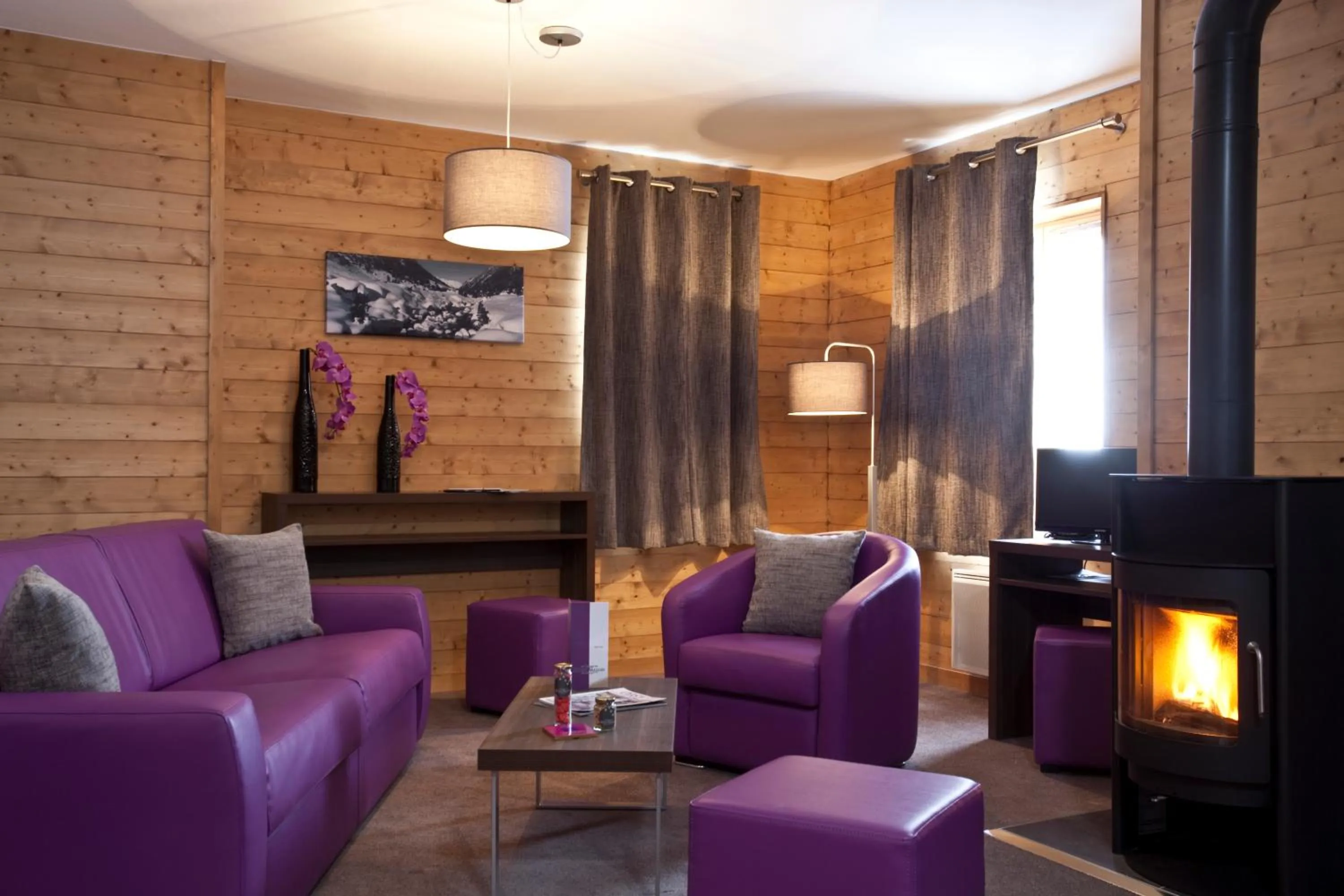 Living room in Le Chalet du Mont Vallon Spa Resort