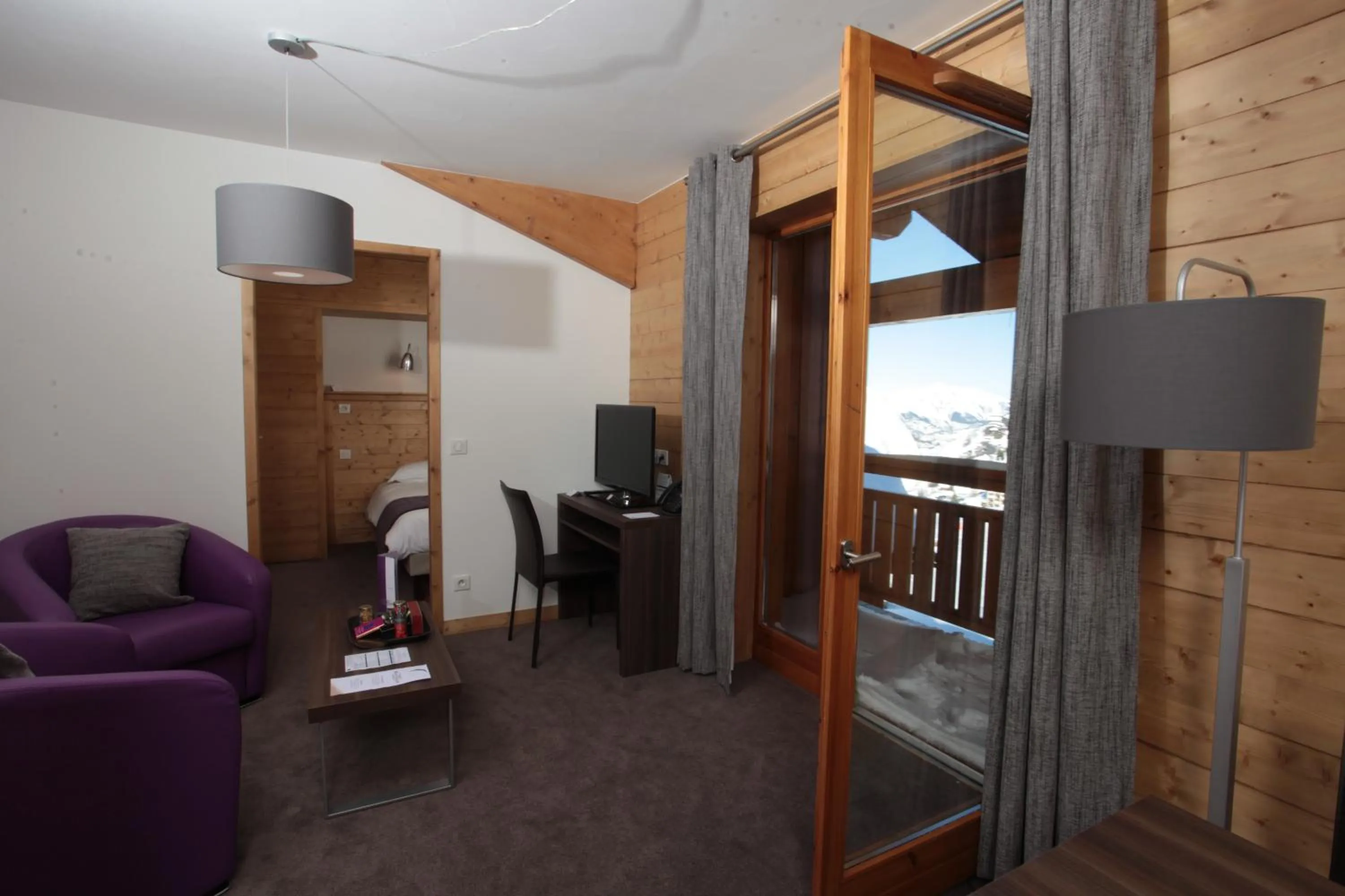 Living room in Le Chalet du Mont Vallon Spa Resort