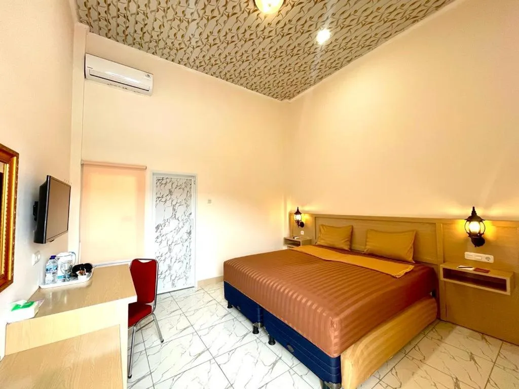 Bed in Grand Town Hotel Mandai