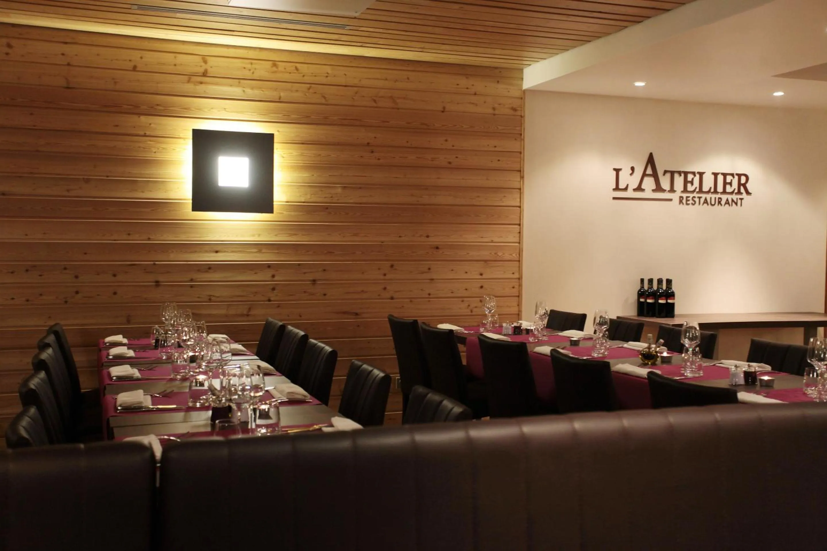 Restaurant/places to eat in Résidence Le Chalet du Mont Vallon