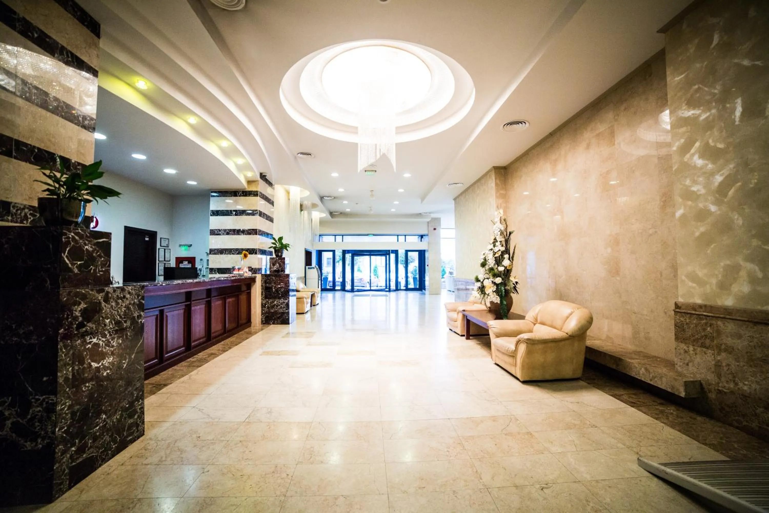 Lobby or reception in Grand Hotel