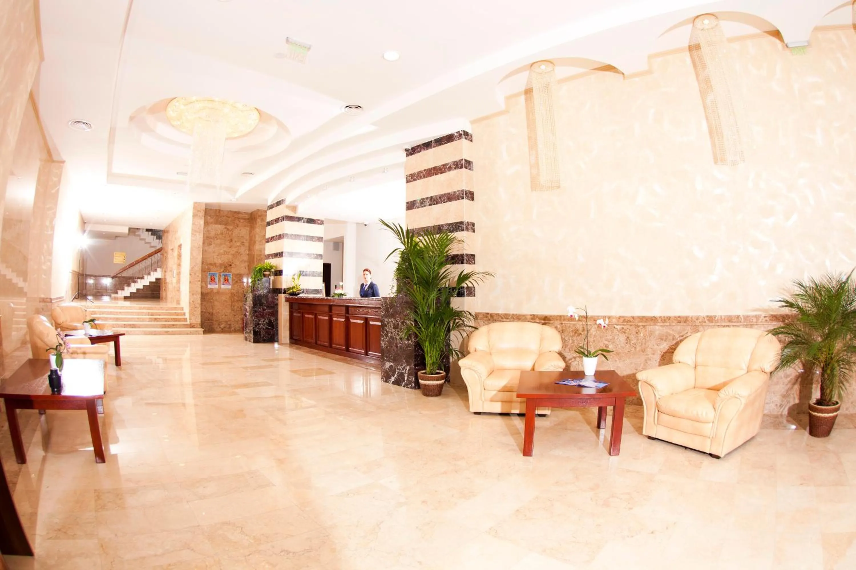 Lobby or reception in Grand Hotel