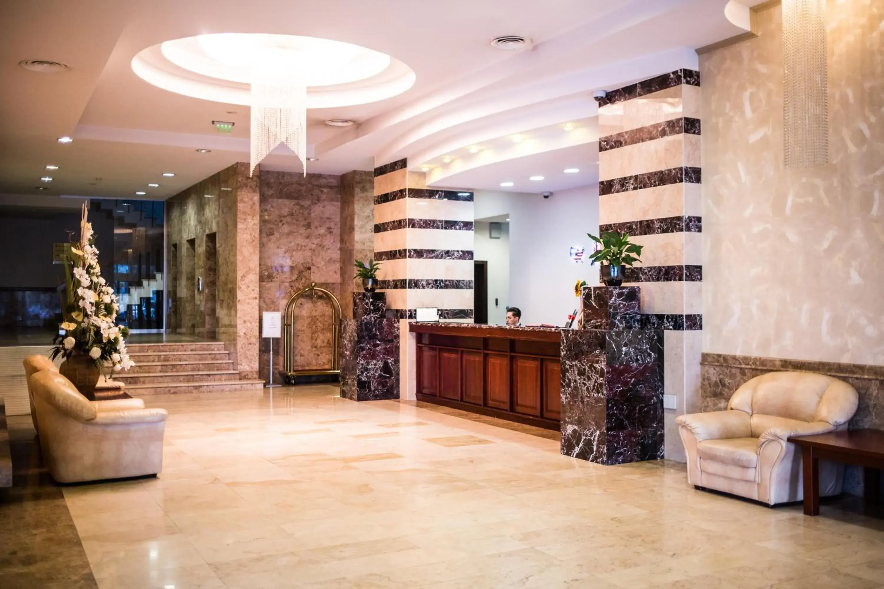 Lobby or reception in Grand Hotel Lobby or reception in Grand Hotel