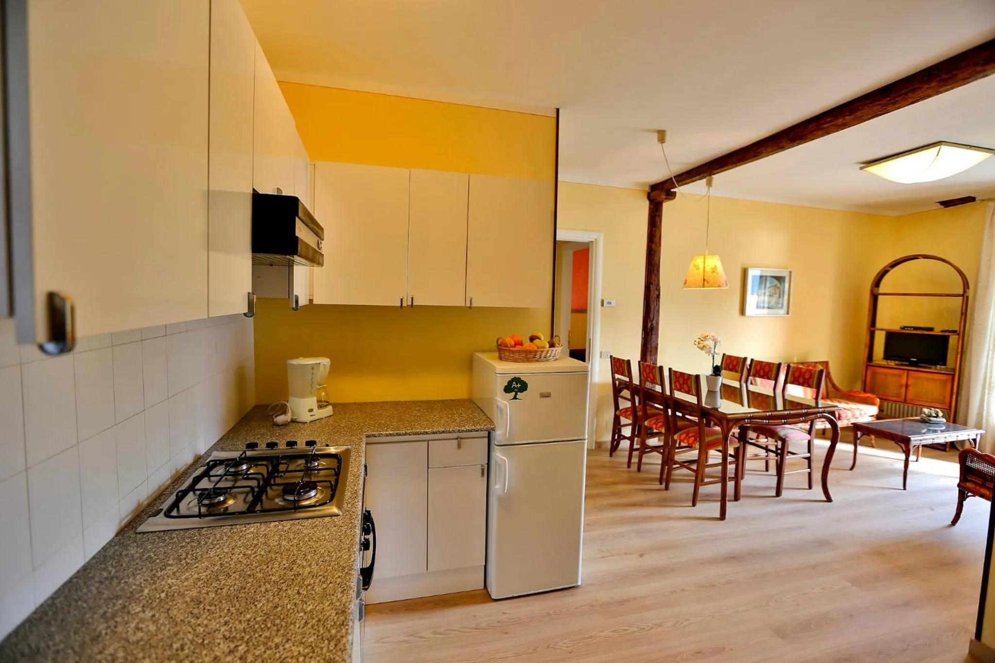 Kitchen or kitchenette in Appartamento Castello