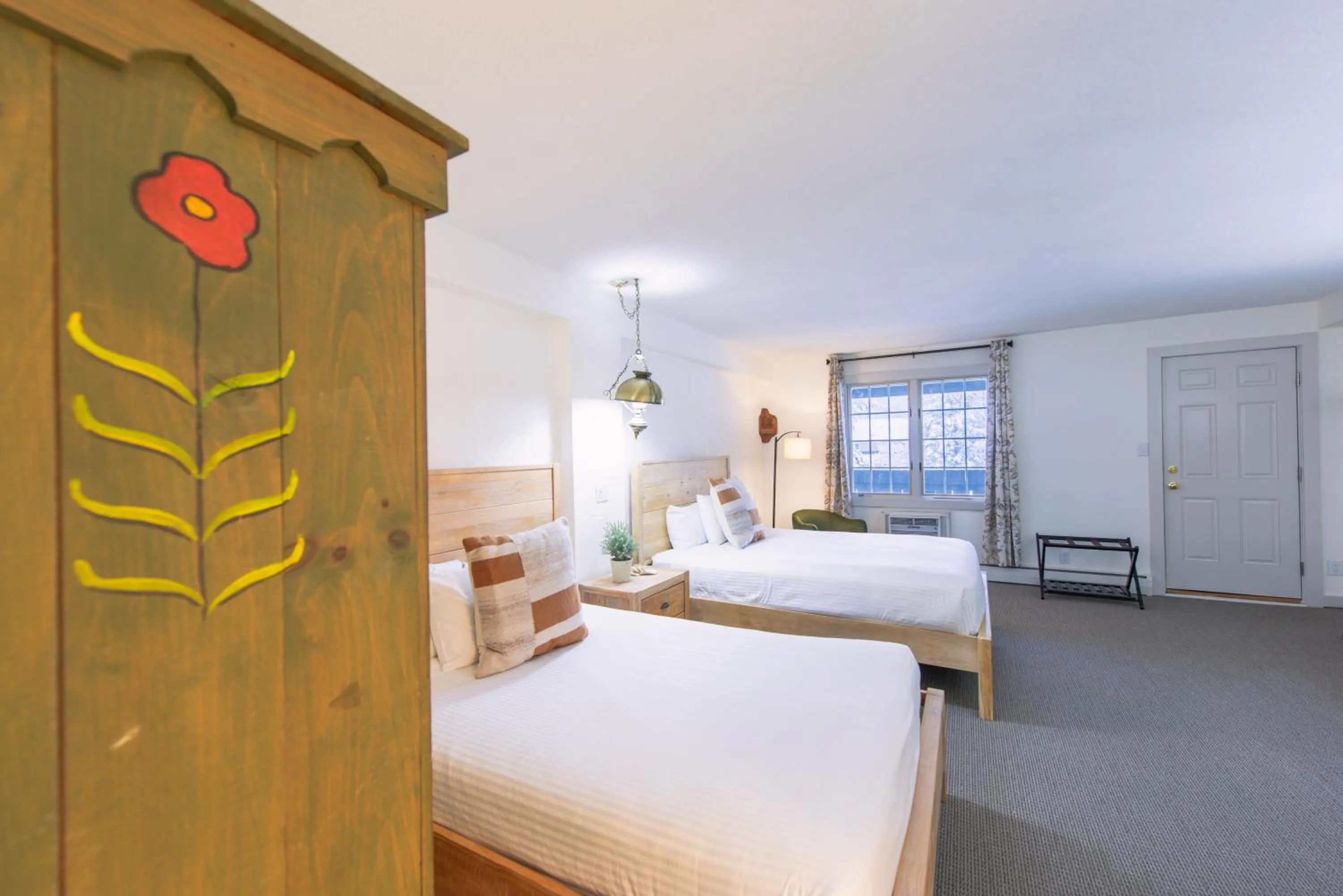 Bed in Innsbruck Inn at Stowe