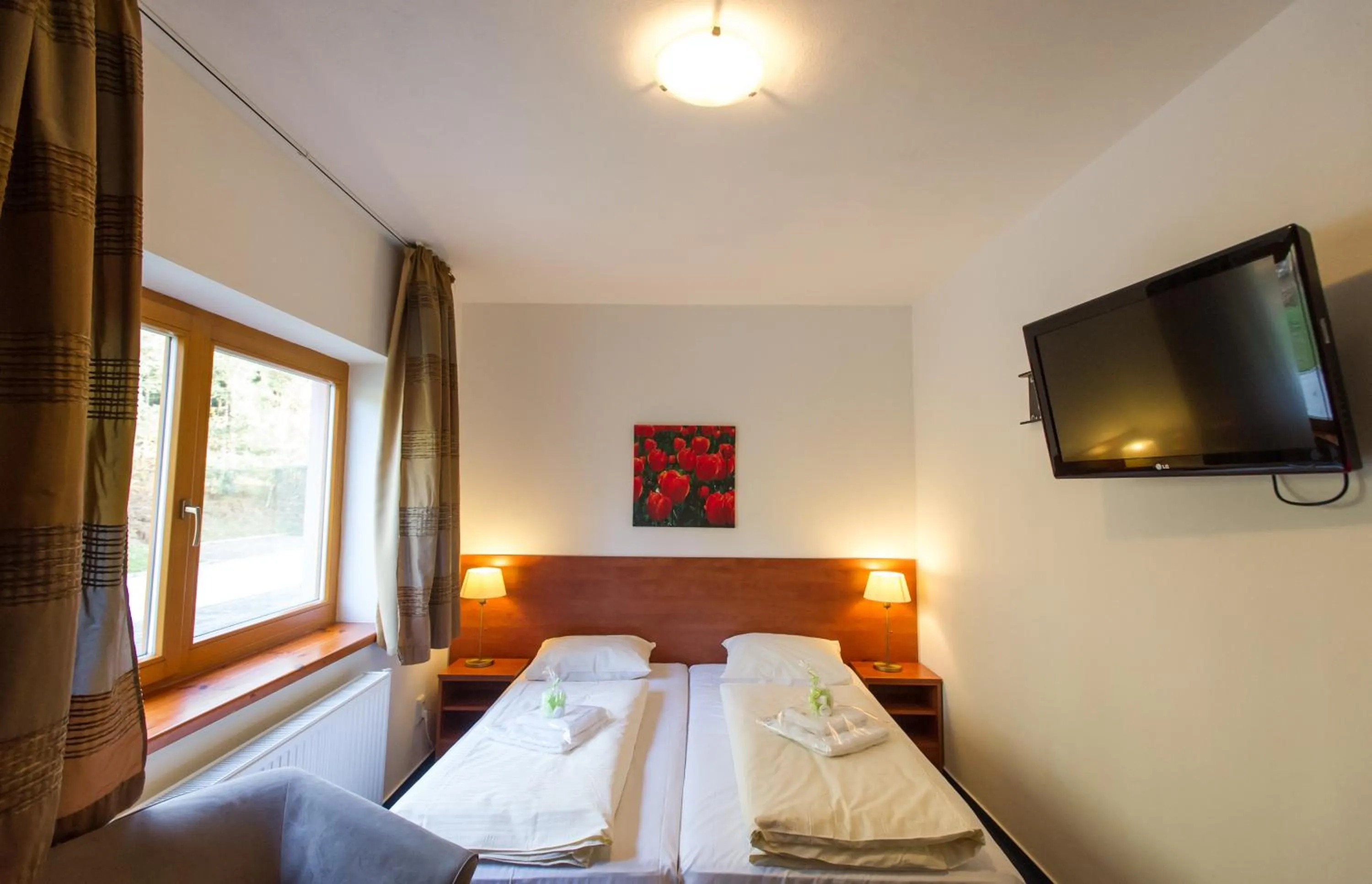 Bedroom, Bed in Lipno Lake Resort