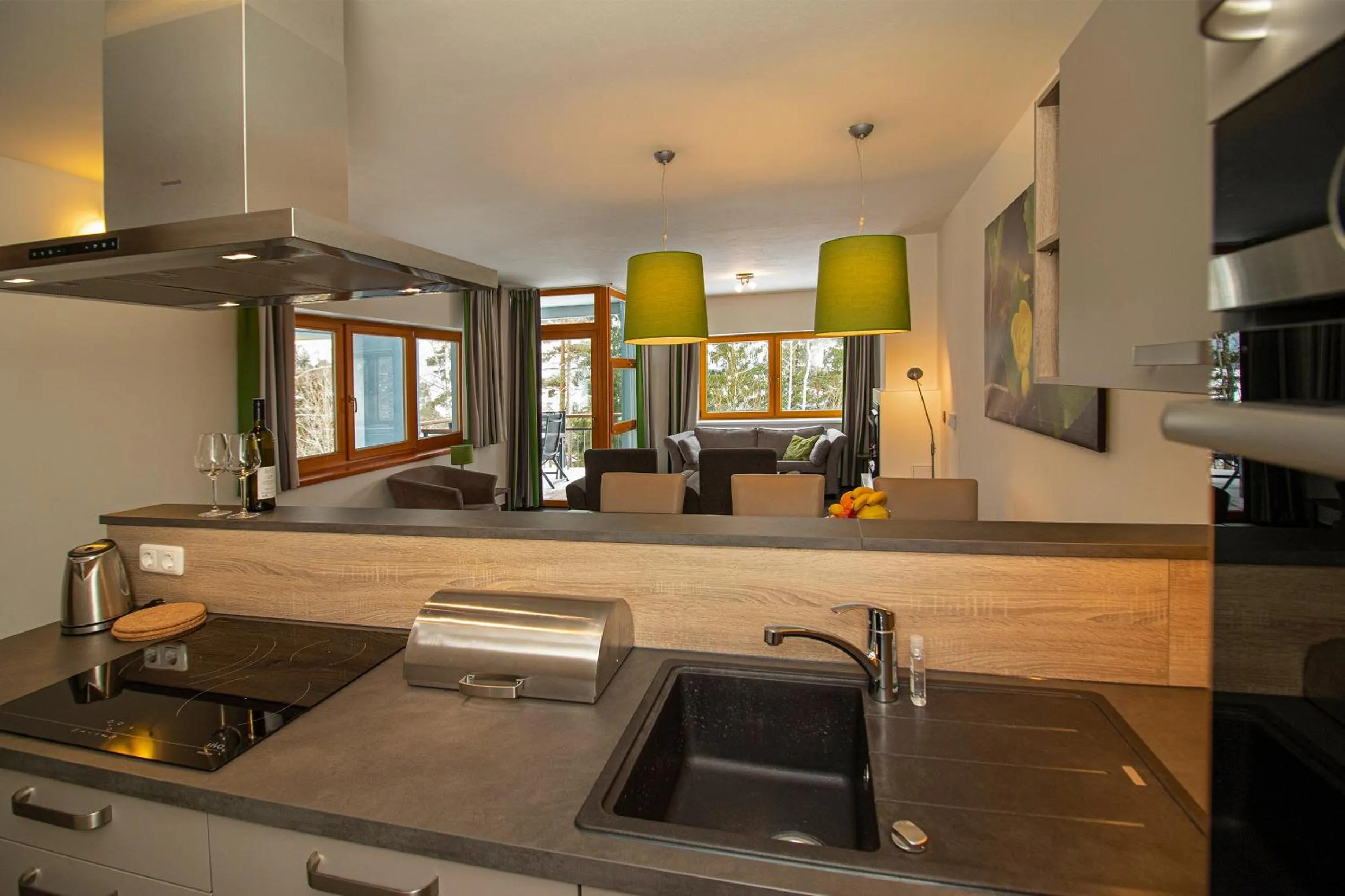 Living room in Lipno Lake Resort