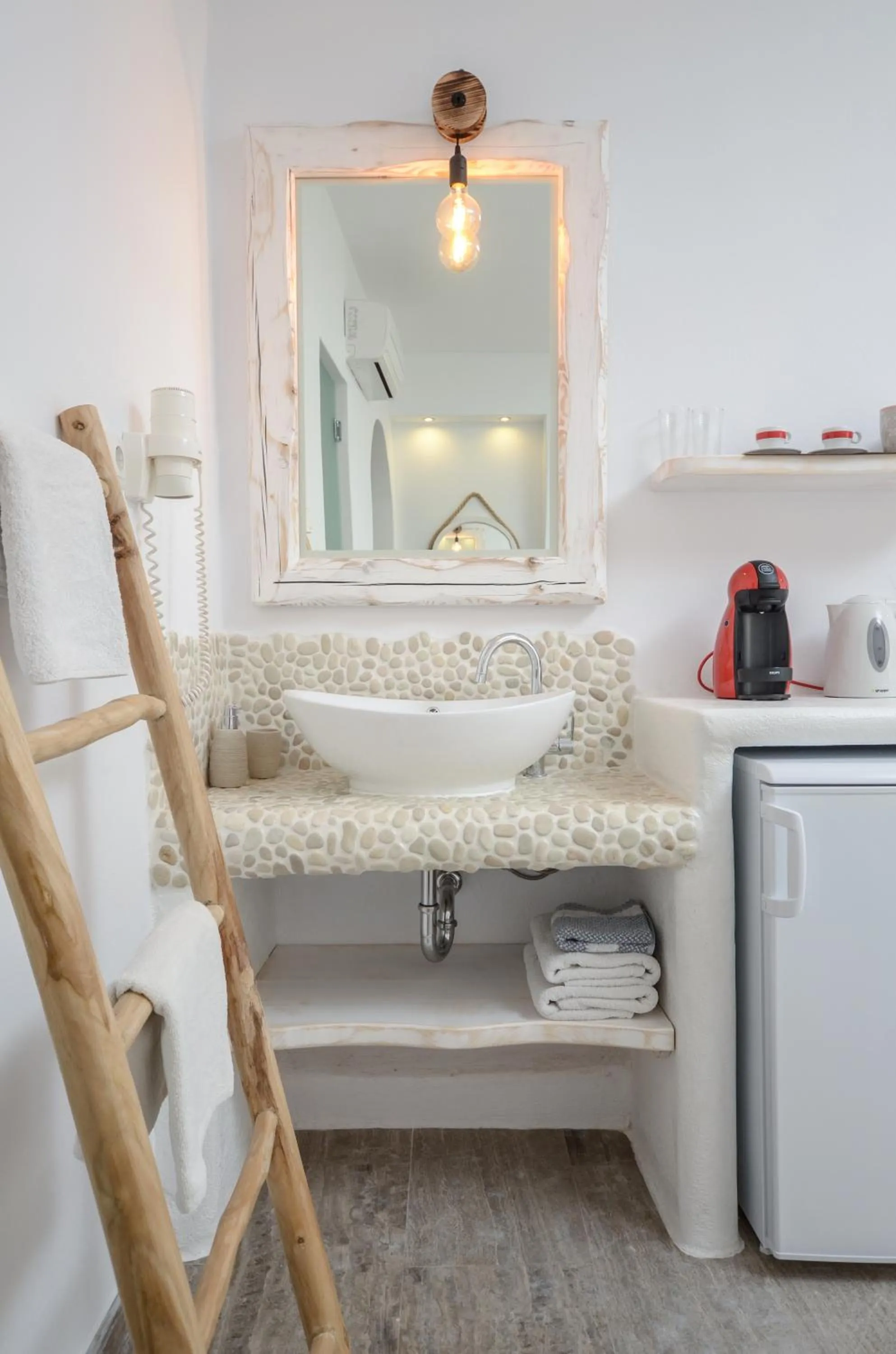 Bed in Blue Sky Summer