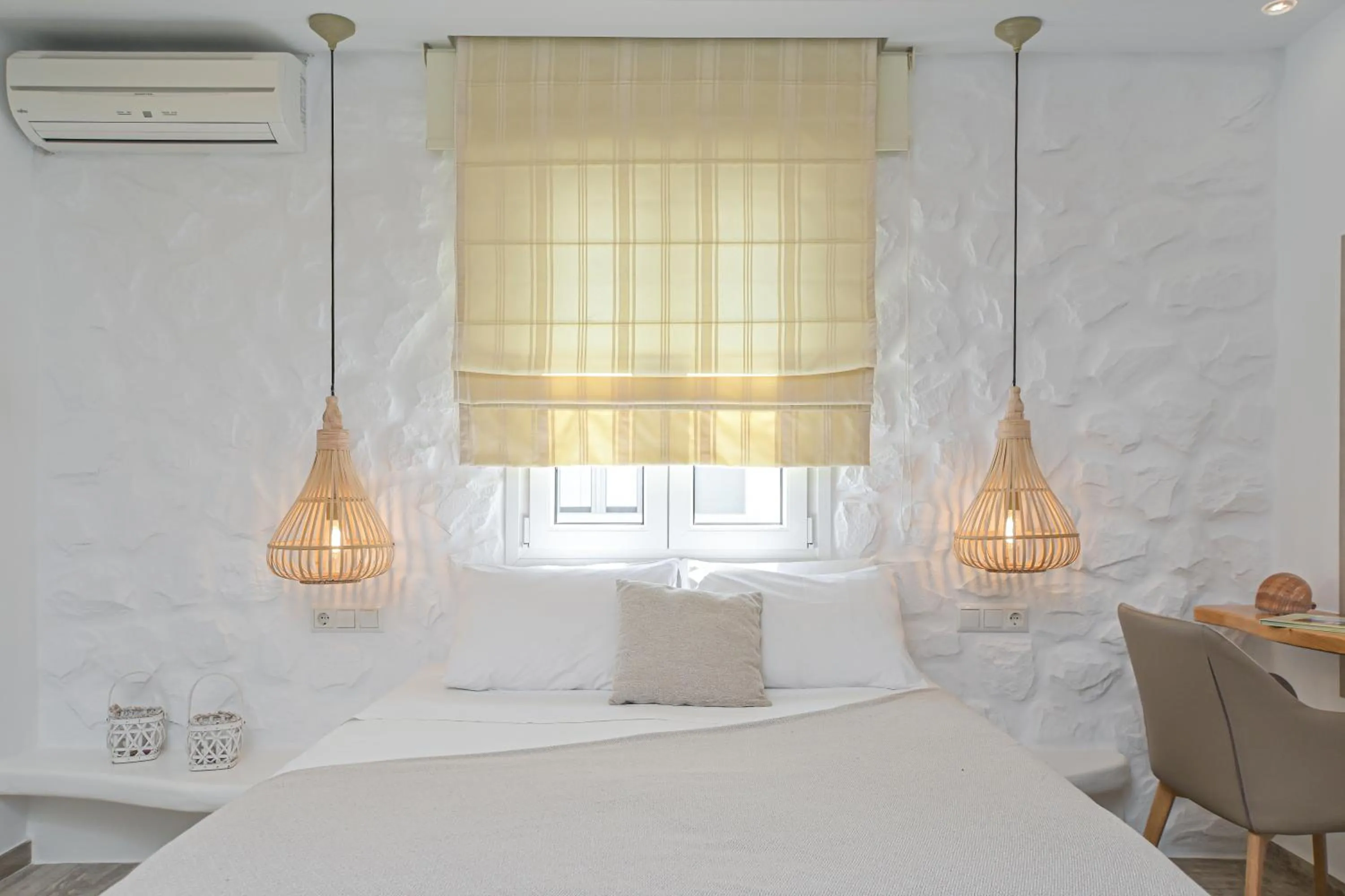 Bed in Blue Sky Summer