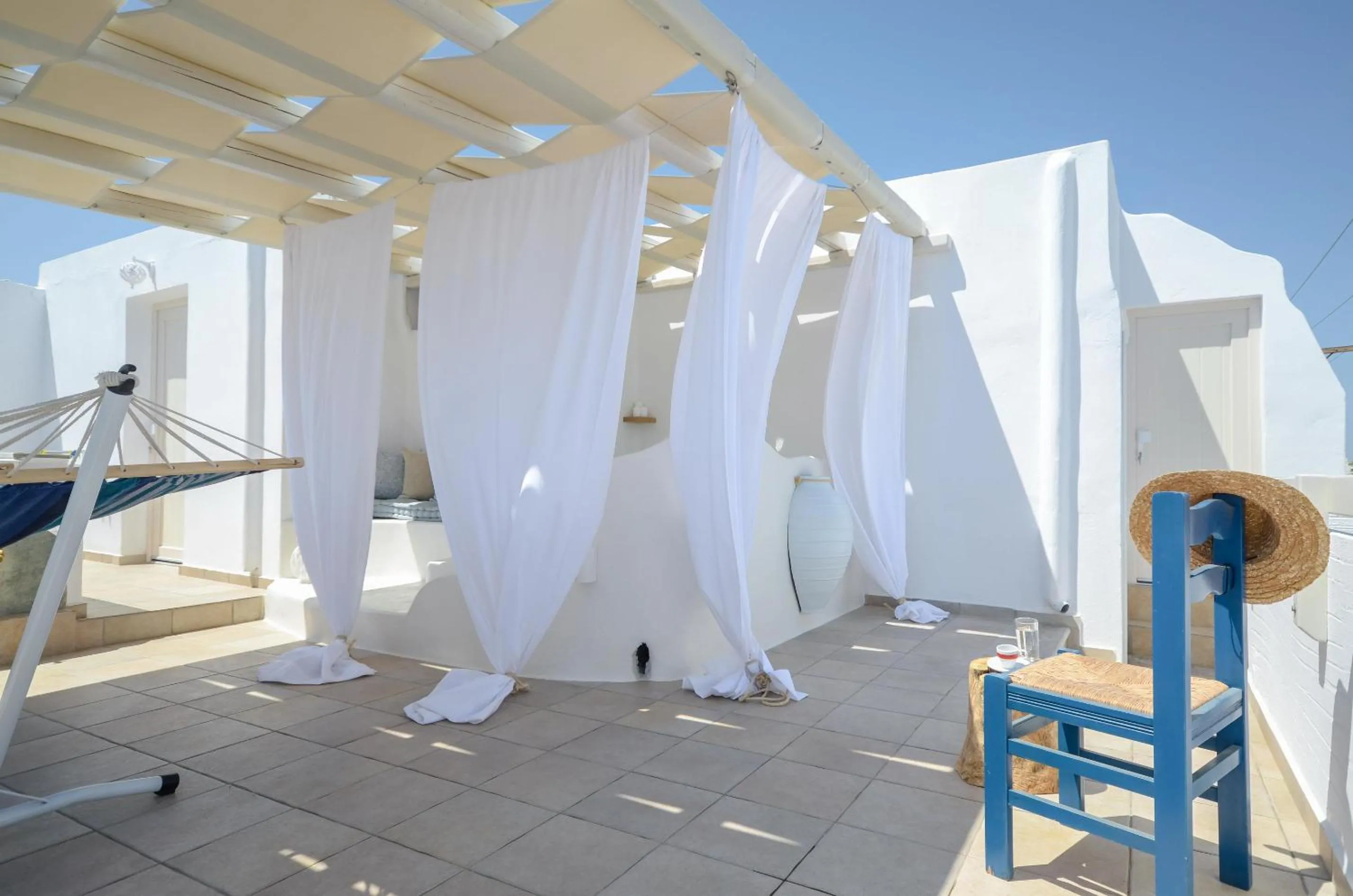 Hot Tub in Blue Sky Summer