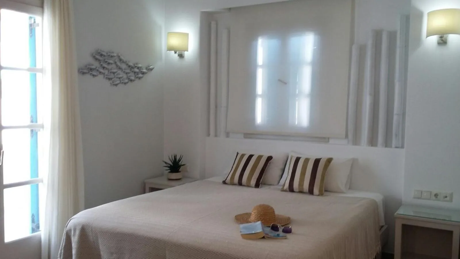 Bed in Blue Sky Summer