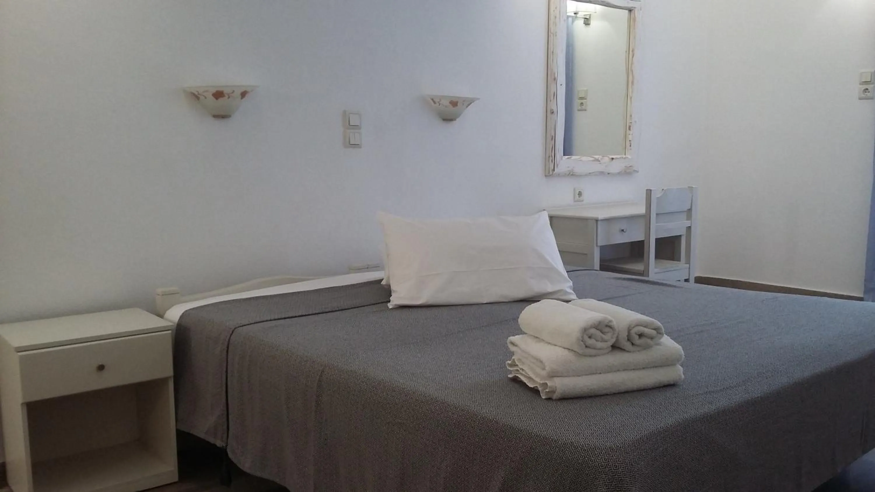 Bed in Blue Sky Summer