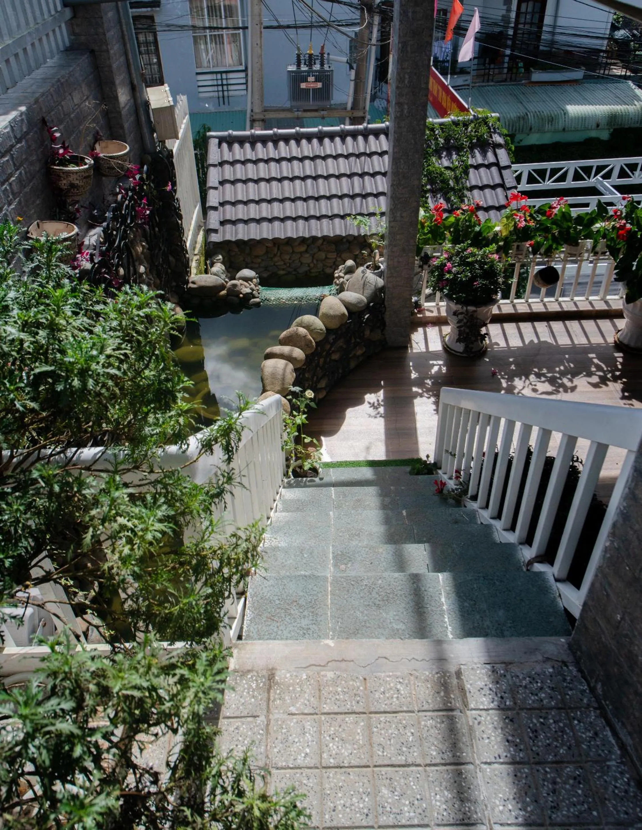 Decorative detail in Duy Vinh Hotel Dalat