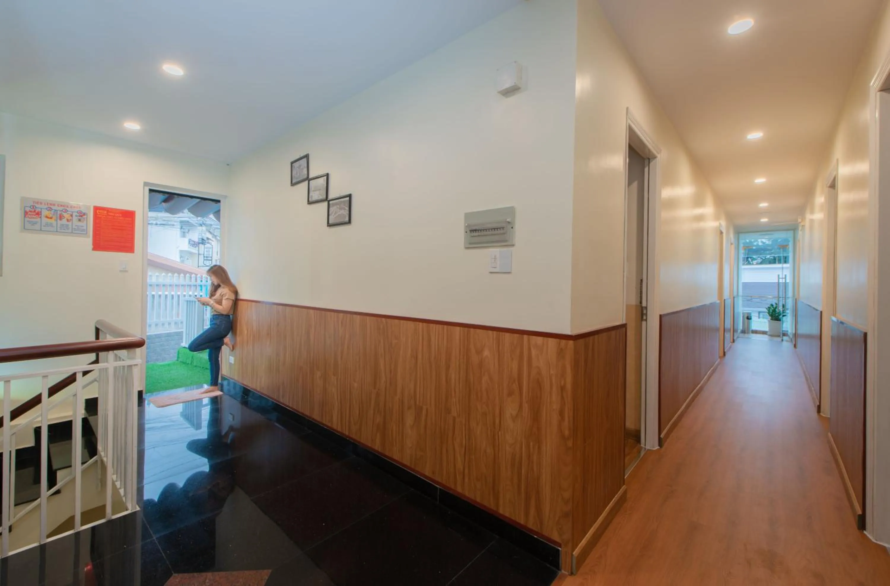 Decorative detail in Duy Vinh Hotel Dalat