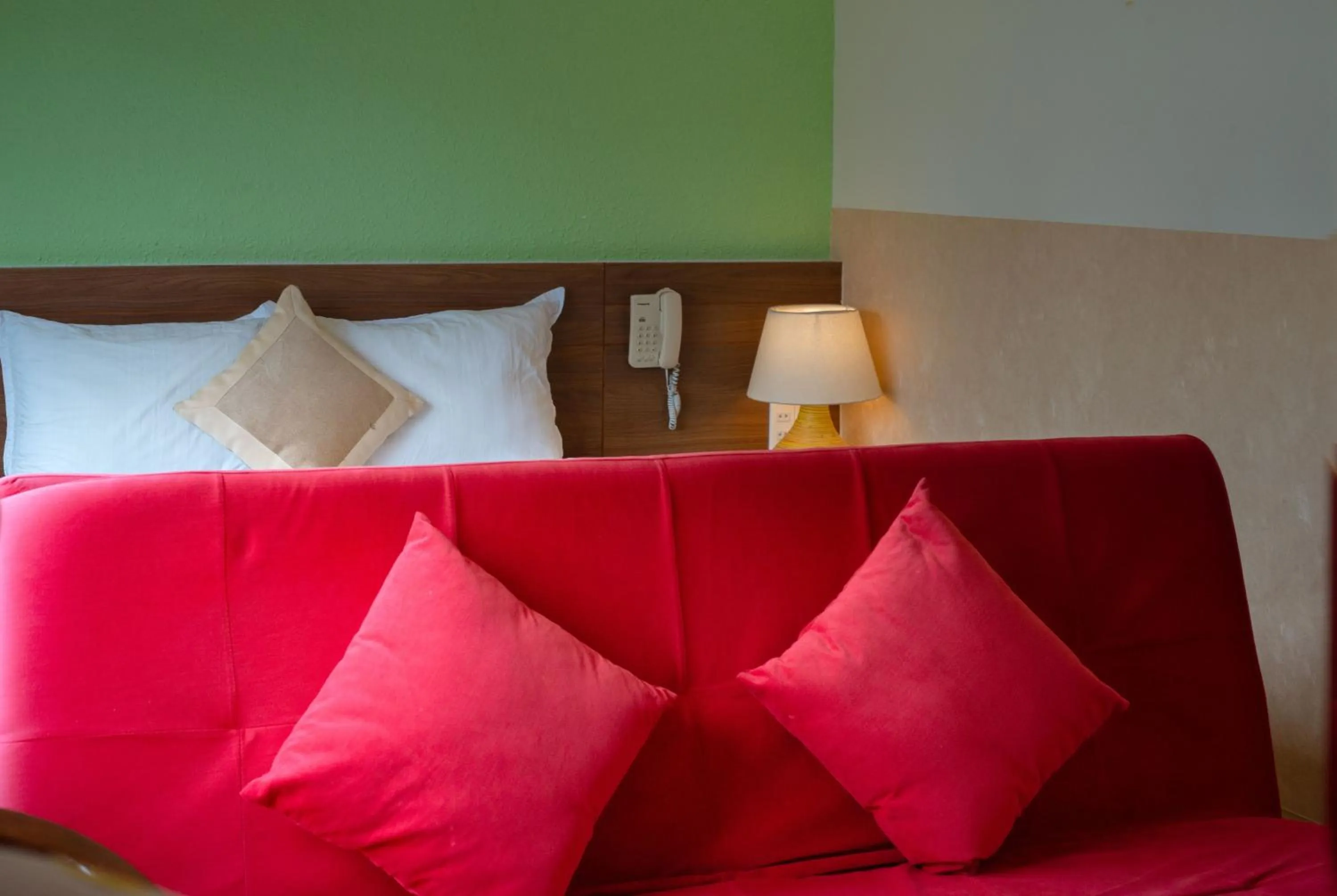 Decorative detail, Bed in Duy Vinh Hotel Dalat