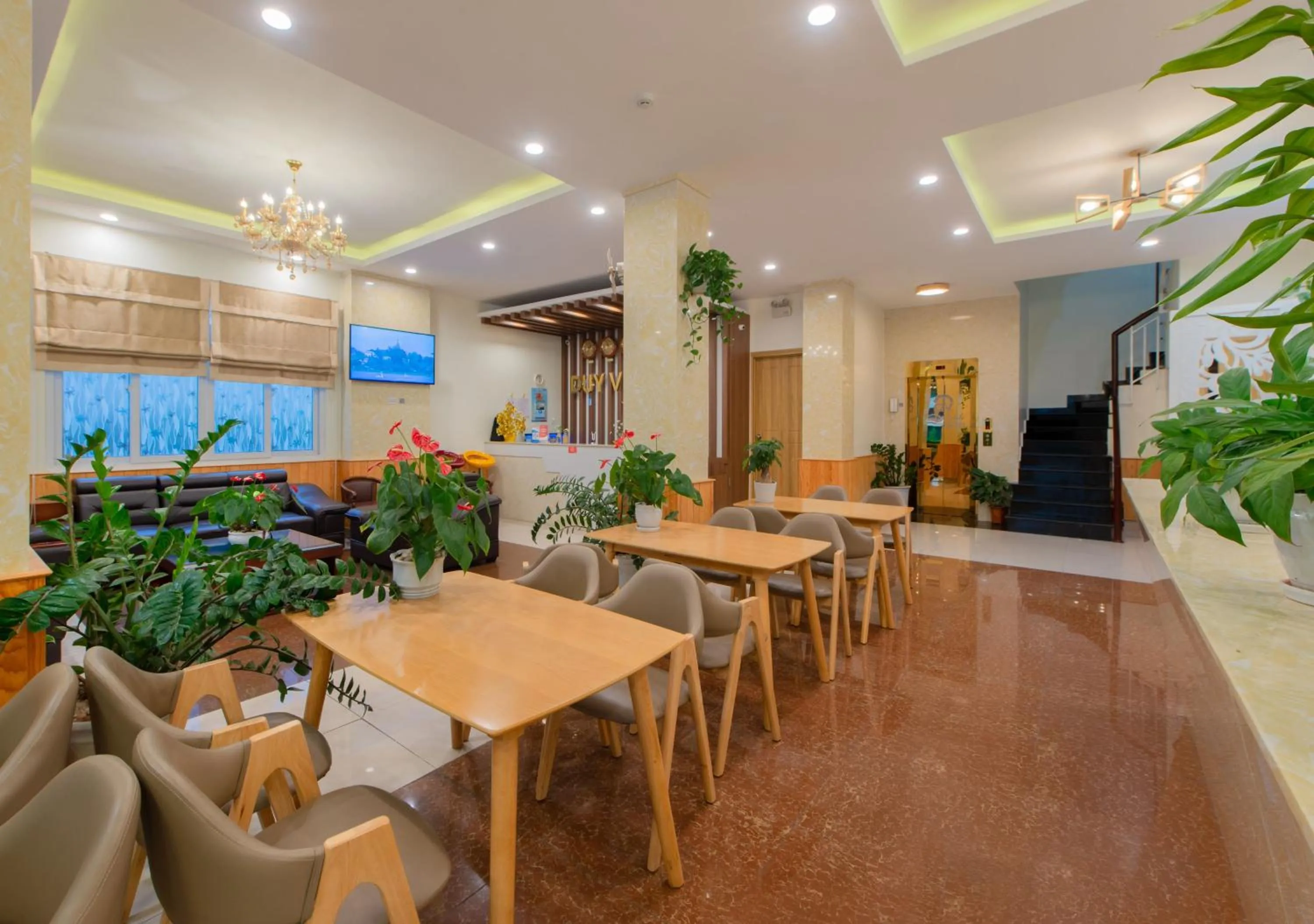 Lobby or reception in Duy Vinh Hotel Dalat