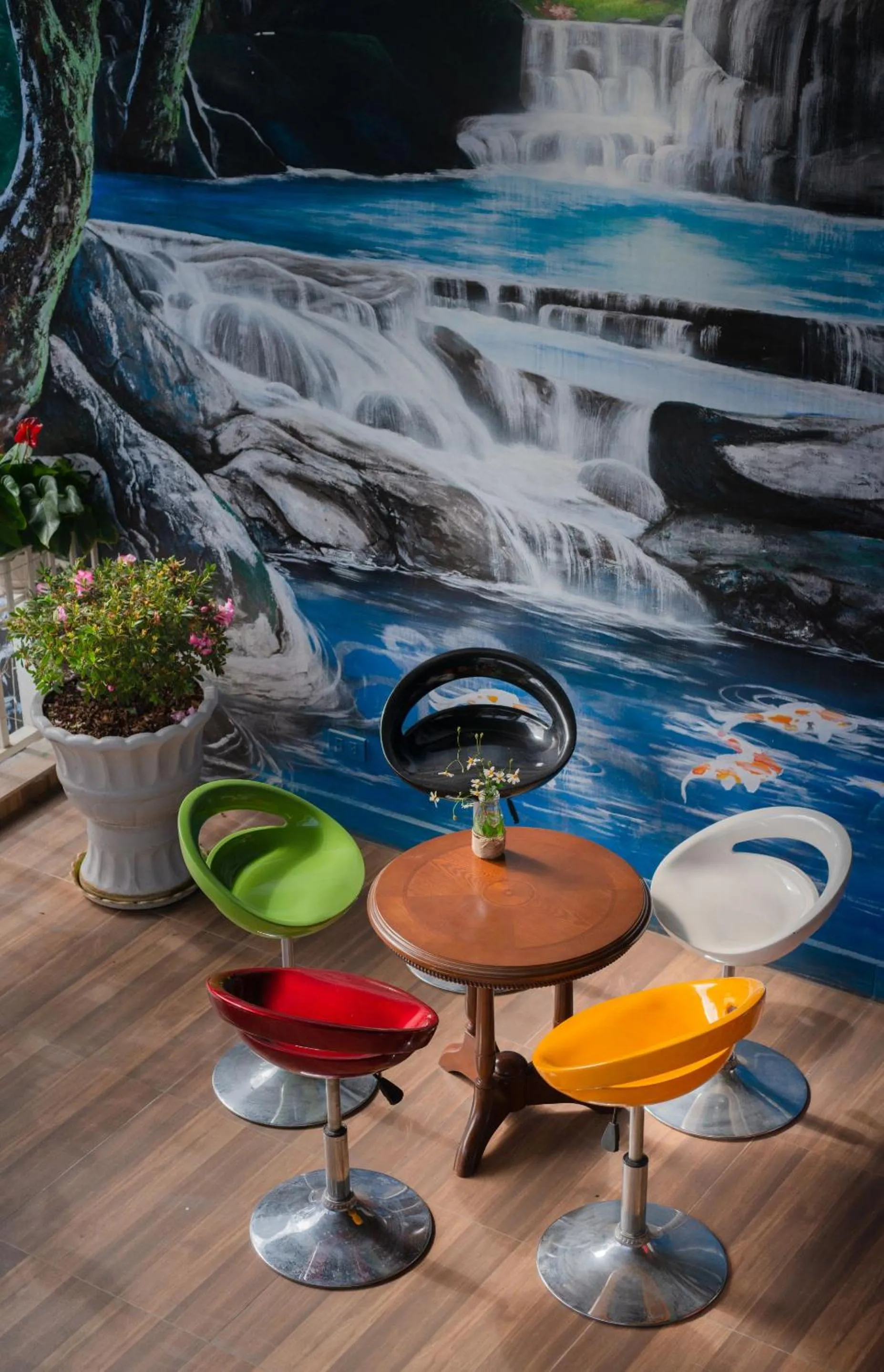 Decorative detail in Duy Vinh Hotel Dalat